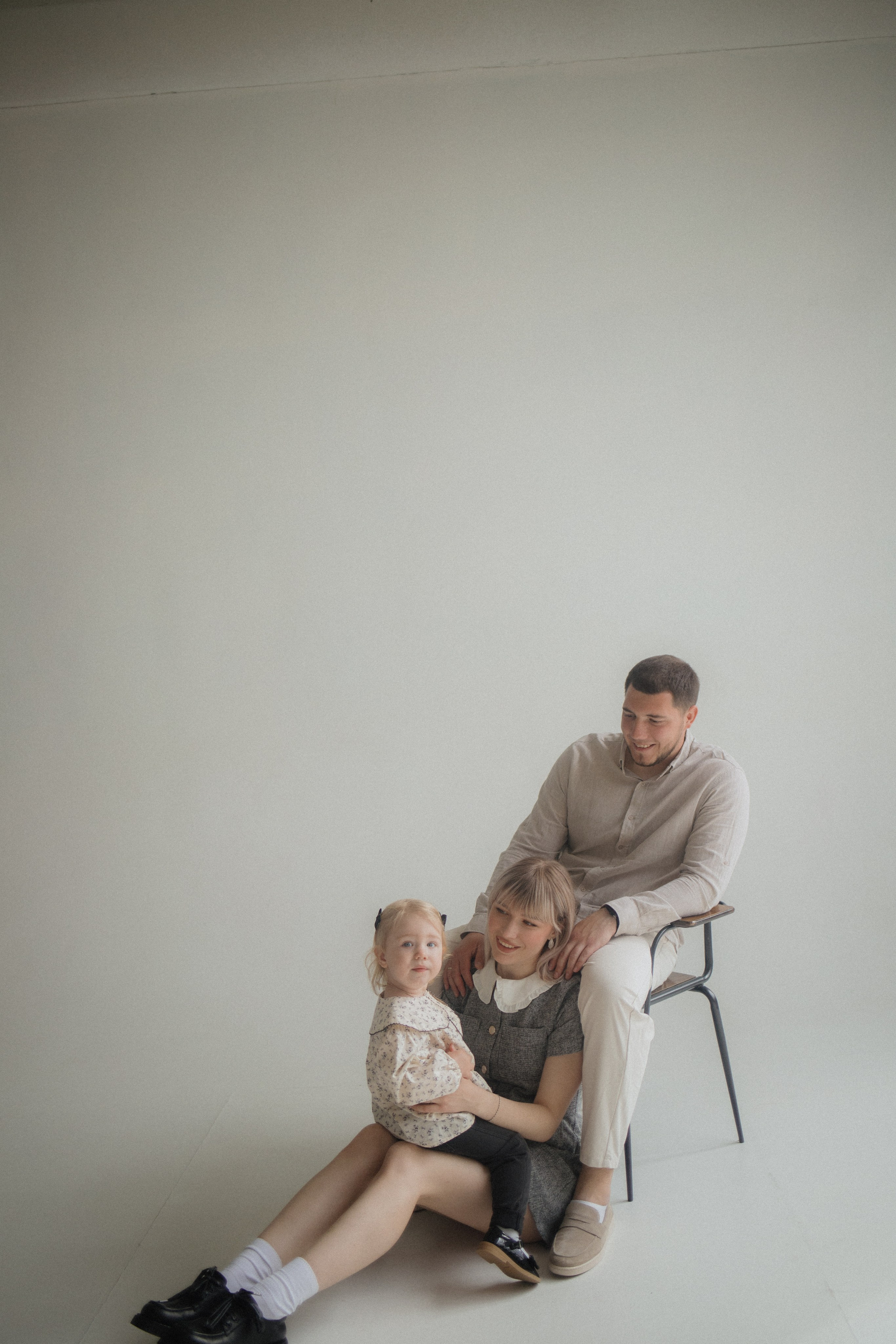 Юра + Настя + Тася. Семейный и детский фотограф Юлия Шох