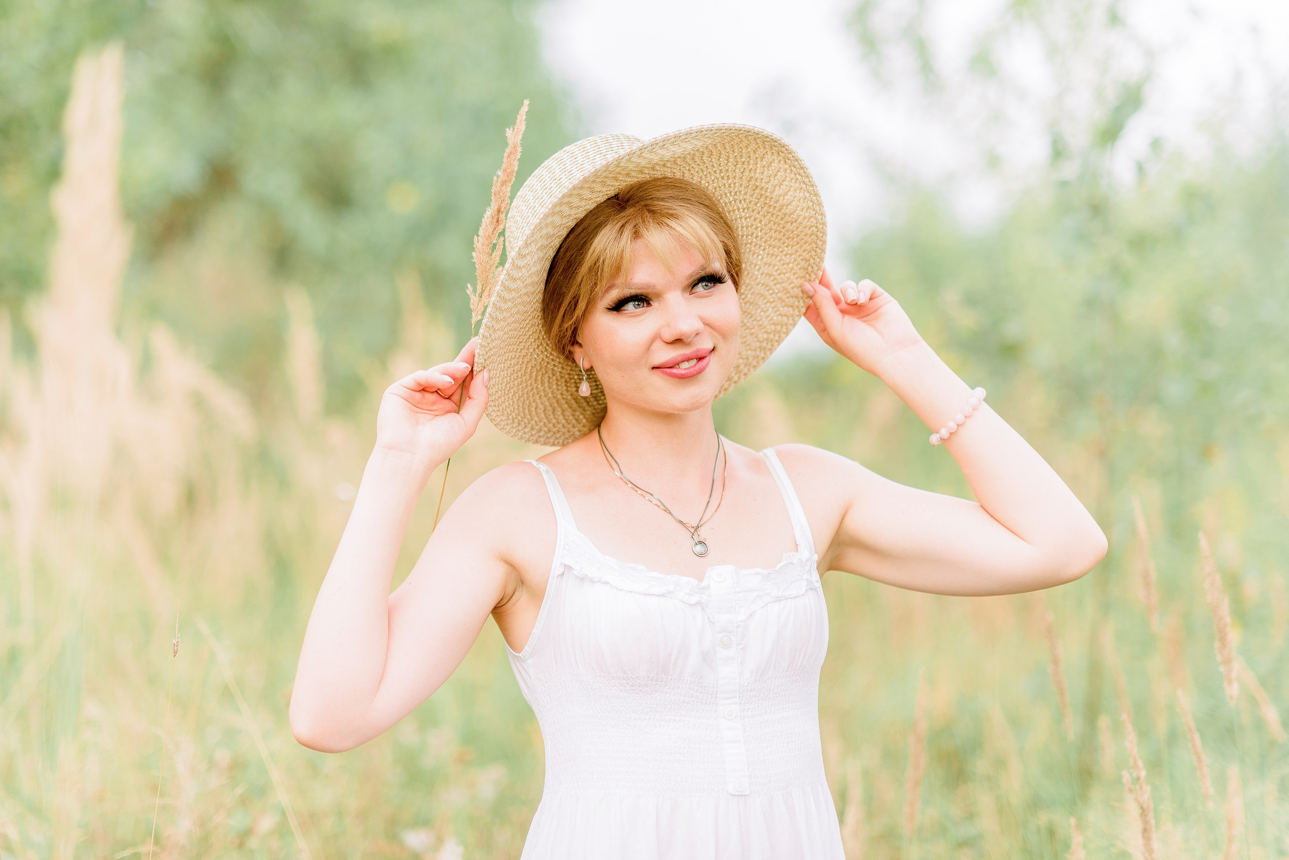 В поле. Фотограф Юлия Попова