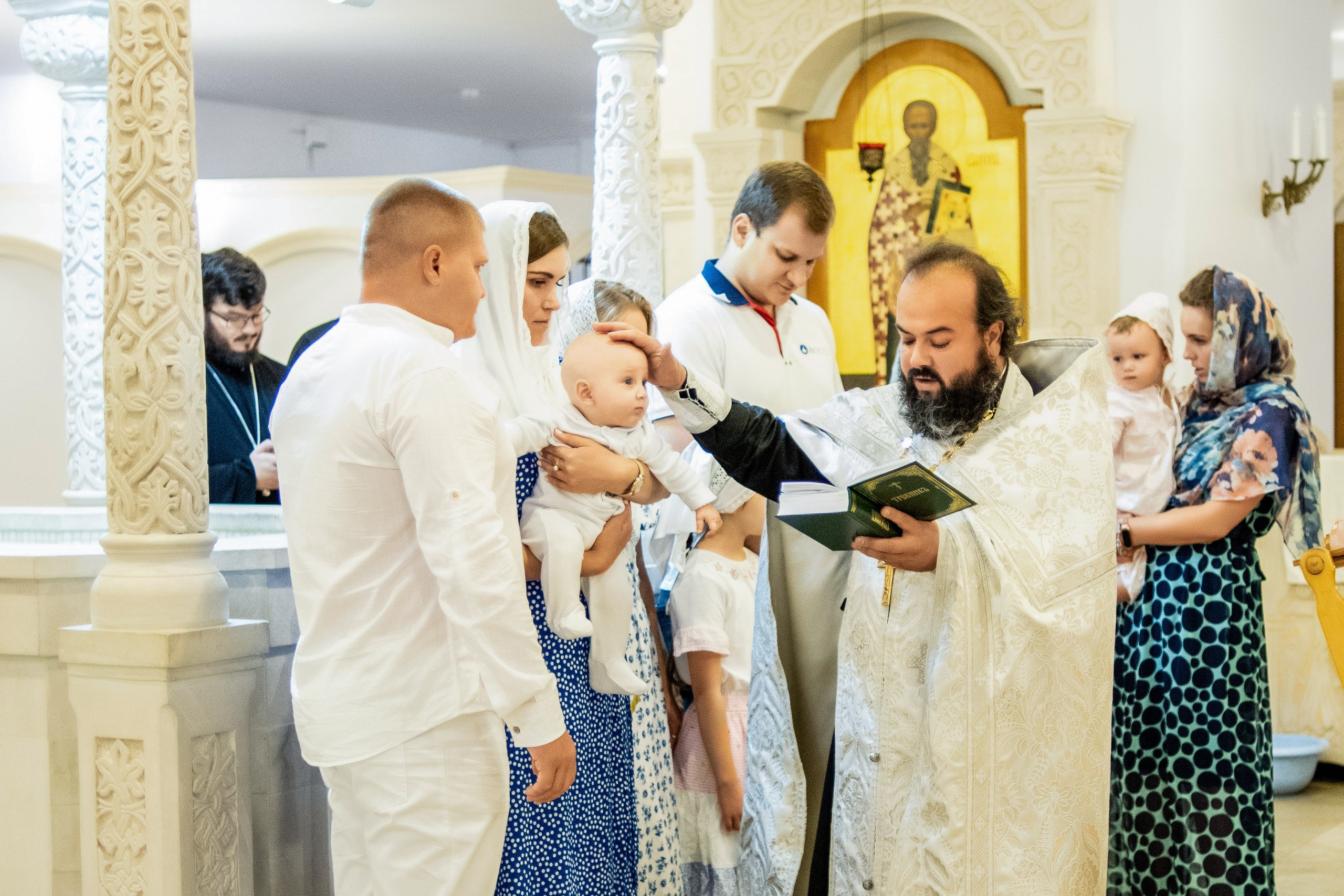 Крещении Ксении. Фотограф Юлия Попова