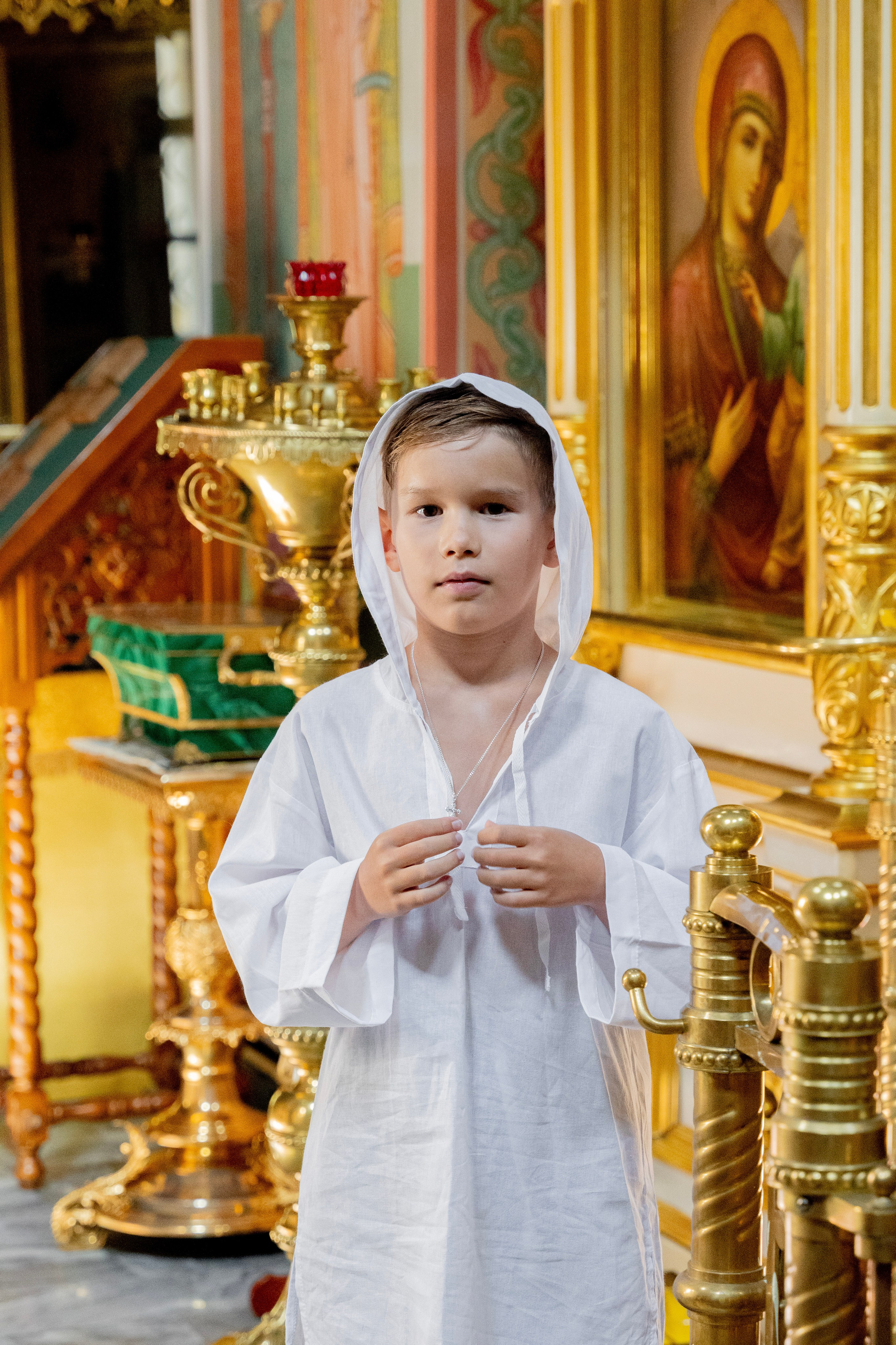 Крещение Даниила. Фотограф Юлия Попова