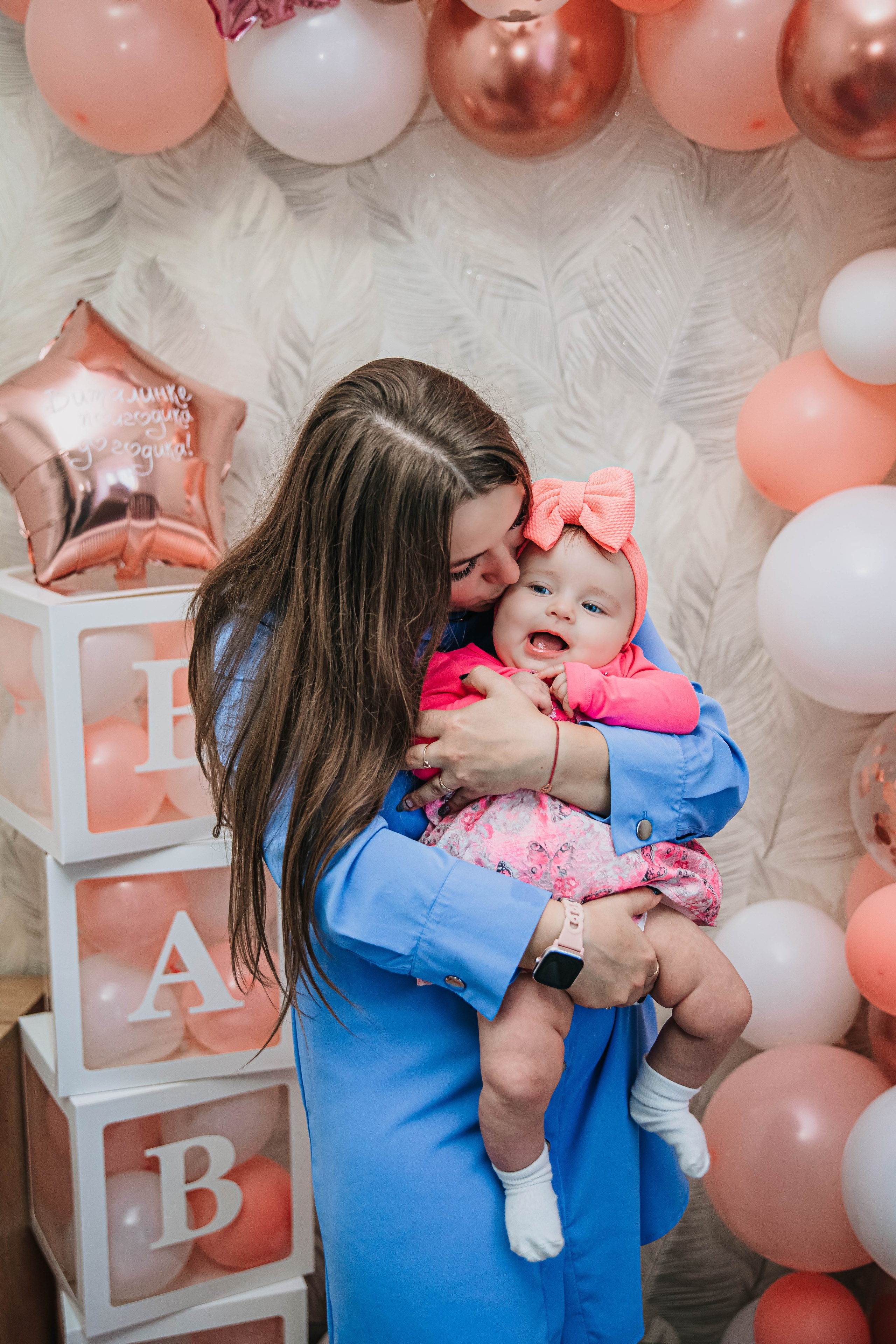 Виталине пол годика!. Фотограф Дарья Маташкова