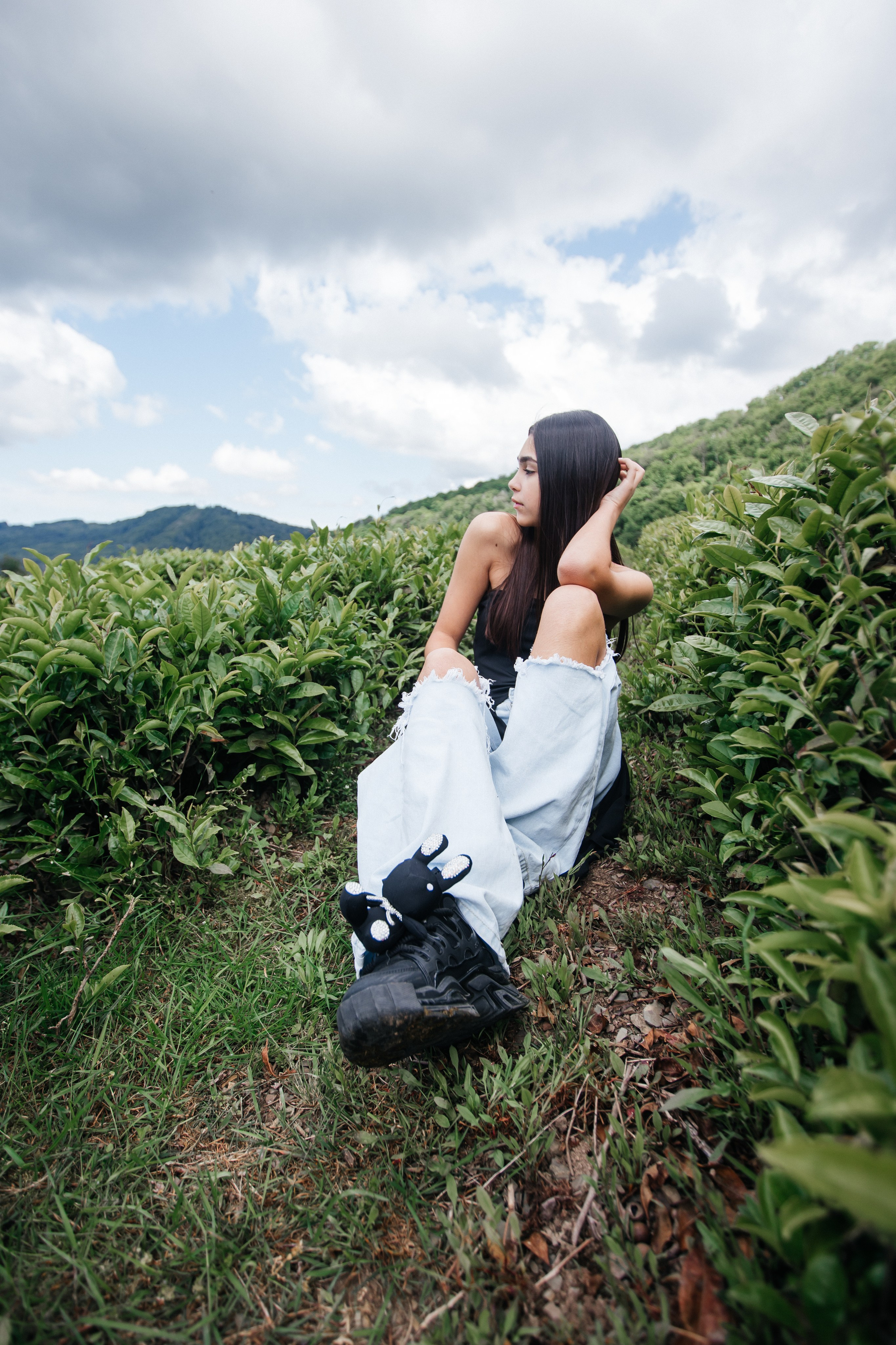 Tea plantation. Efimova Model Agency