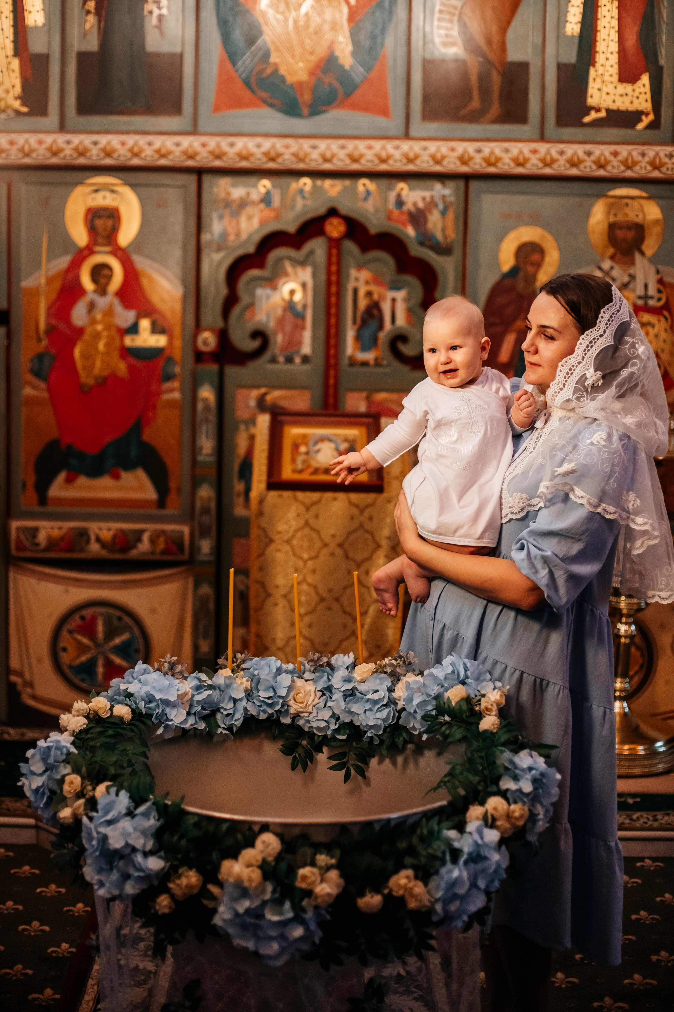 Церковный (крещение и венчание). Семейный фотограф Москва и область Дербунова Елена