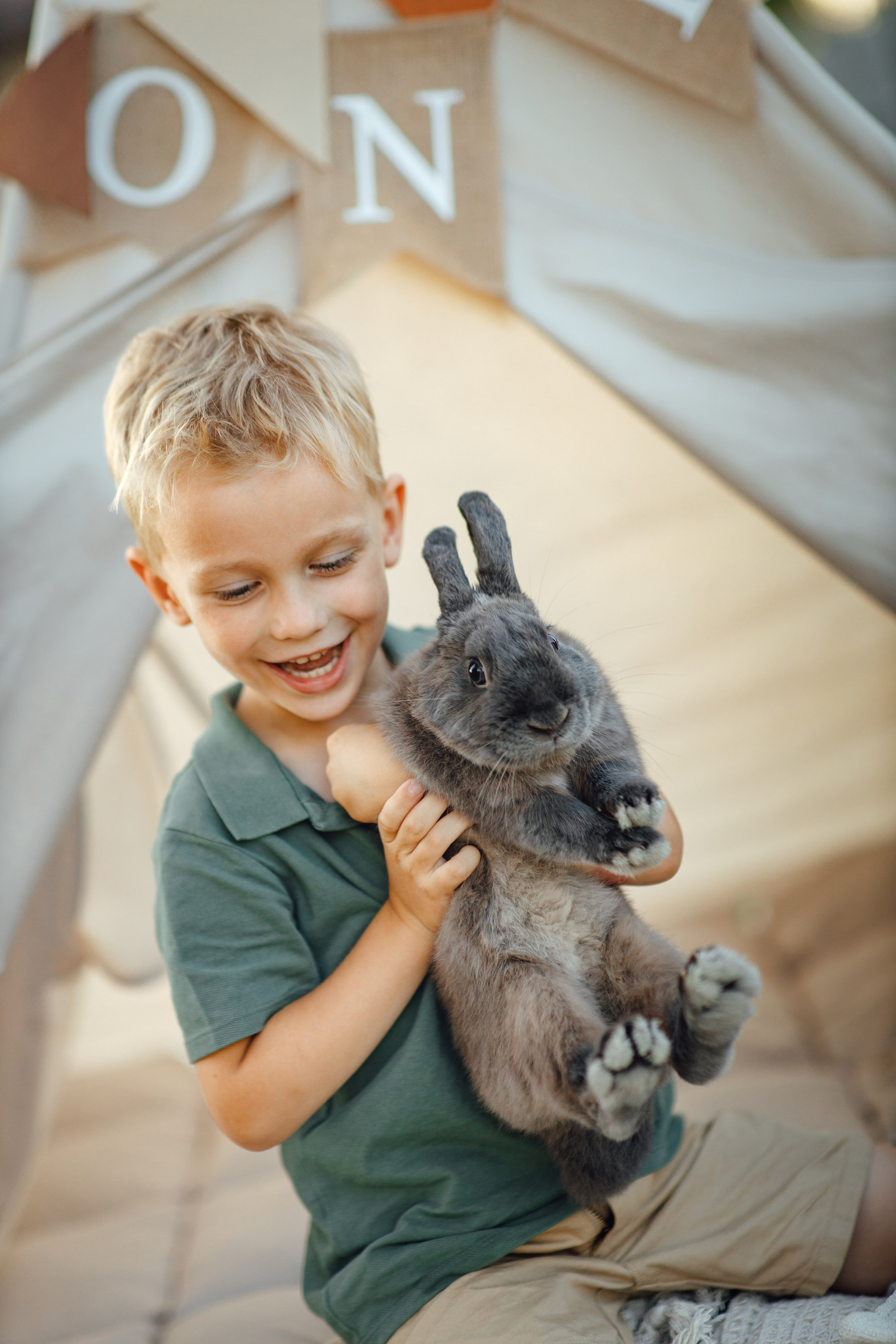 Максику 1 годик, отмечаем дома