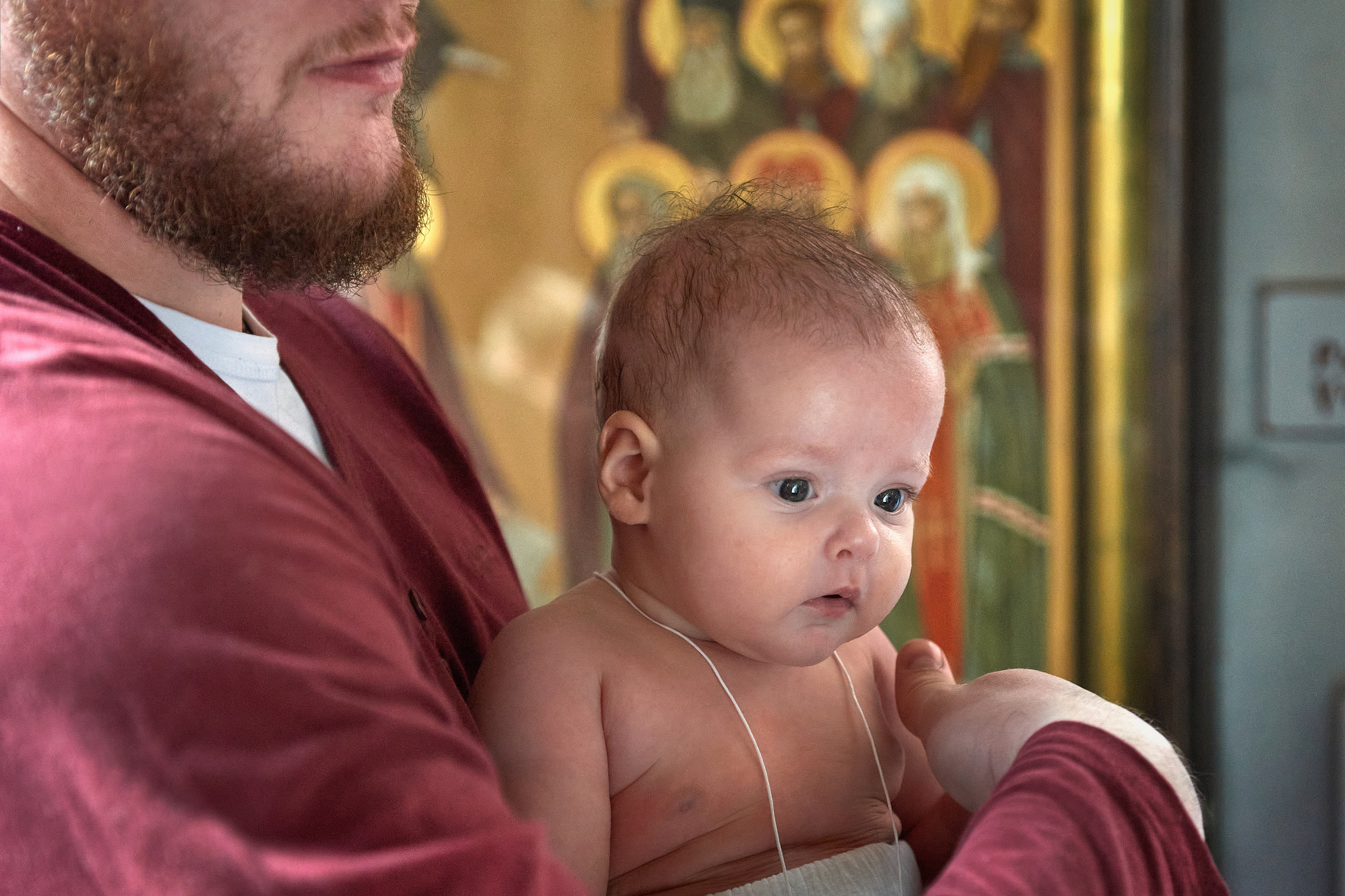 Крещение в Храме Димитрия Солунского