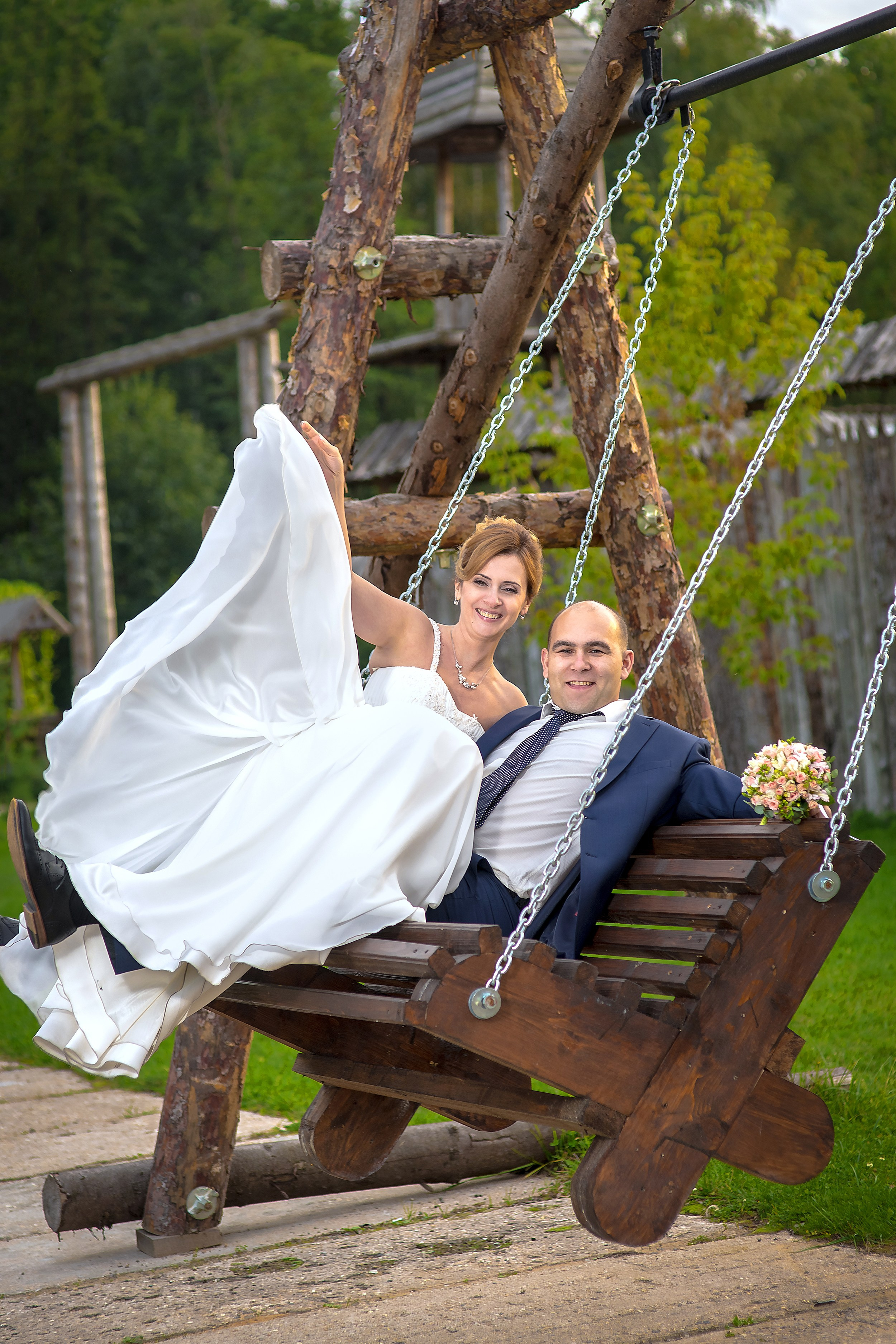 свадебные фото, парк ревиталь