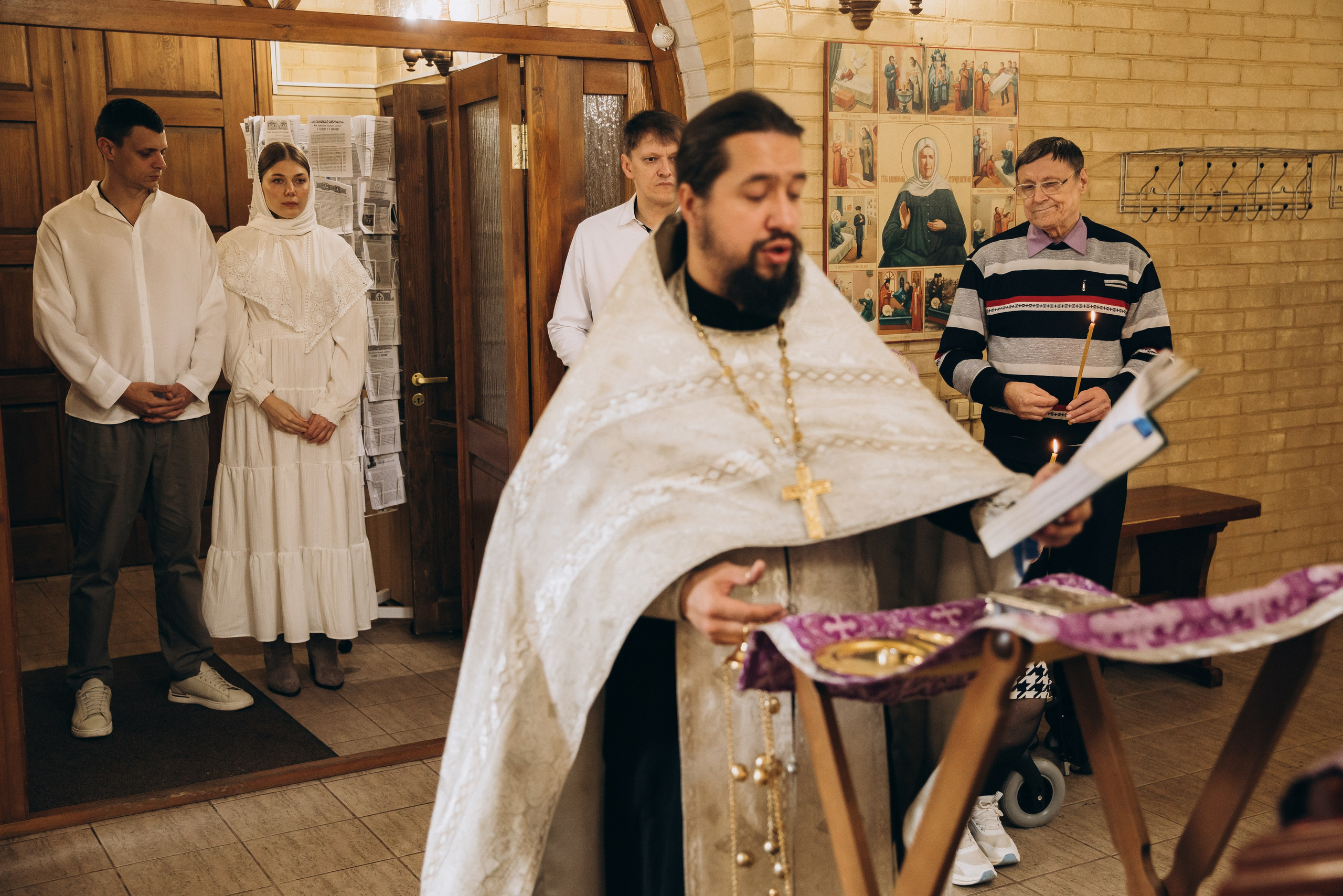Таинство венчания Алексея и Ольги. Детский и семейный фотограф в Пушкино, Мытищи, Москва Сергеева Светлана