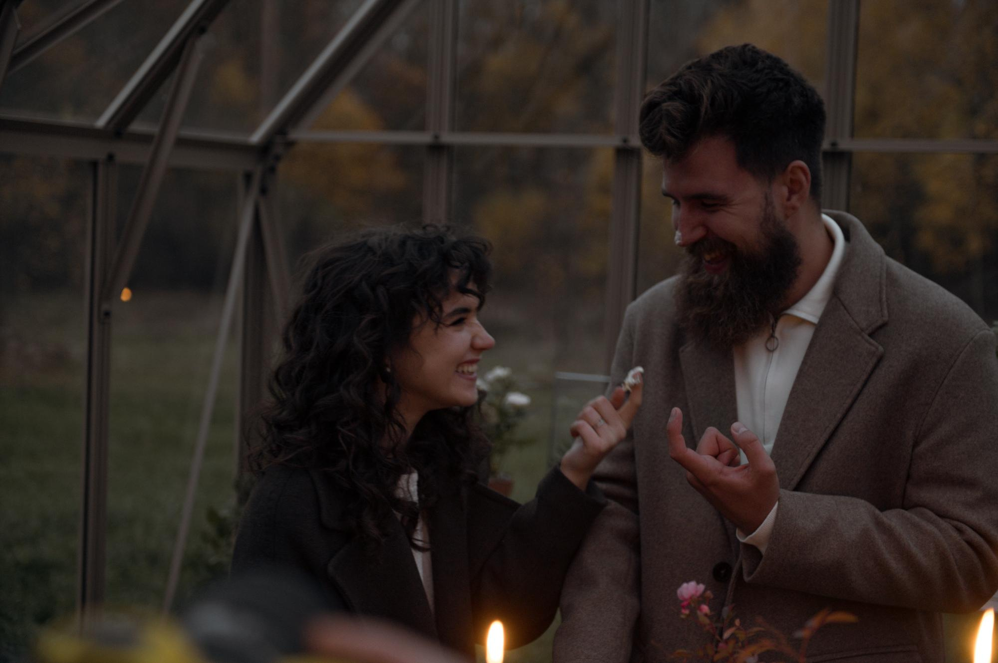 Осень в теплице. Свадебный фотограф в Санкт-Петербурге, Москве, СПб Сергей Поддубный