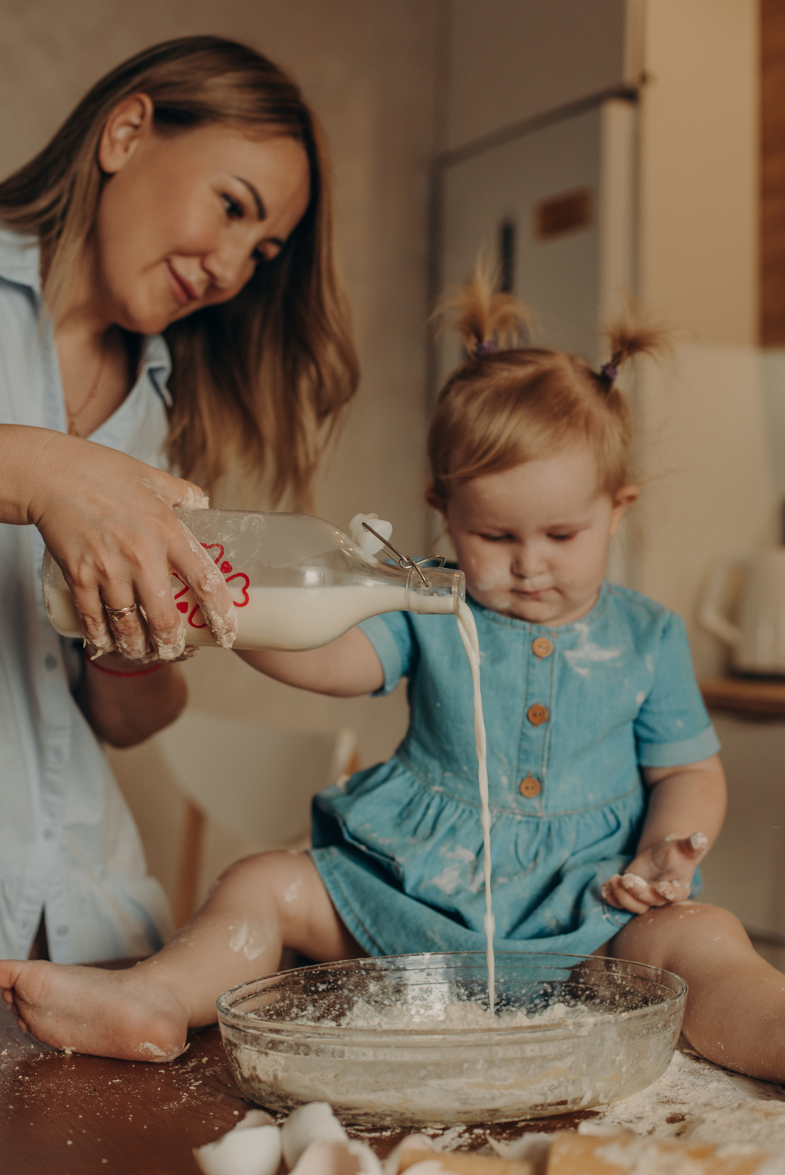 Мы пекли булочки. Семейный фотограф в Петрозаводске Ксения Крупская