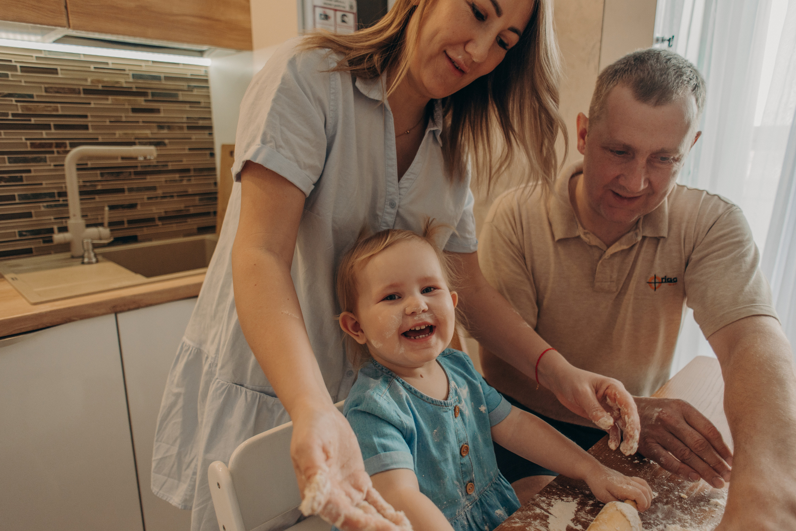 Мы пекли булочки. Семейный фотограф в Петрозаводске Ксения Крупская
