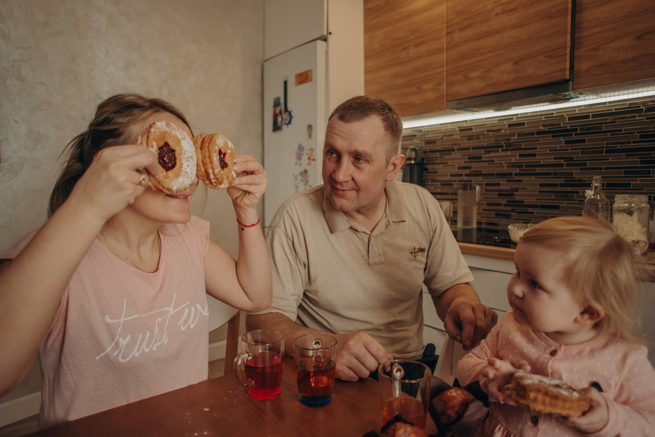 Мы пекли булочки. Семейный фотограф в Петрозаводске Ксения Крупская
