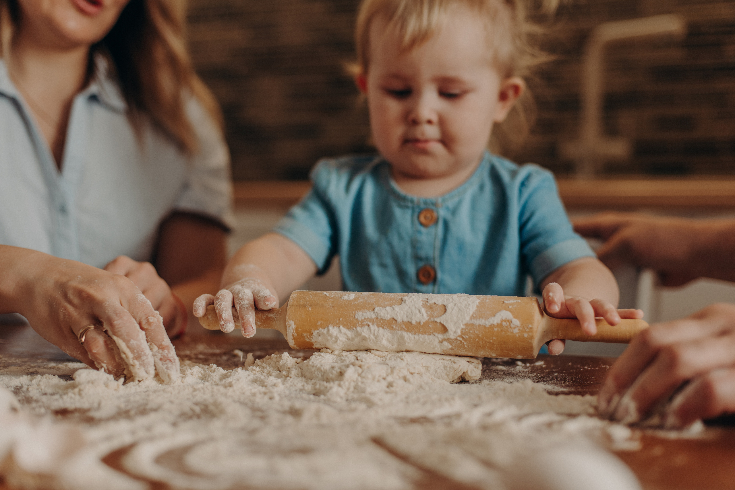 Мы пекли булочки. Семейный фотограф в Петрозаводске Ксения Крупская