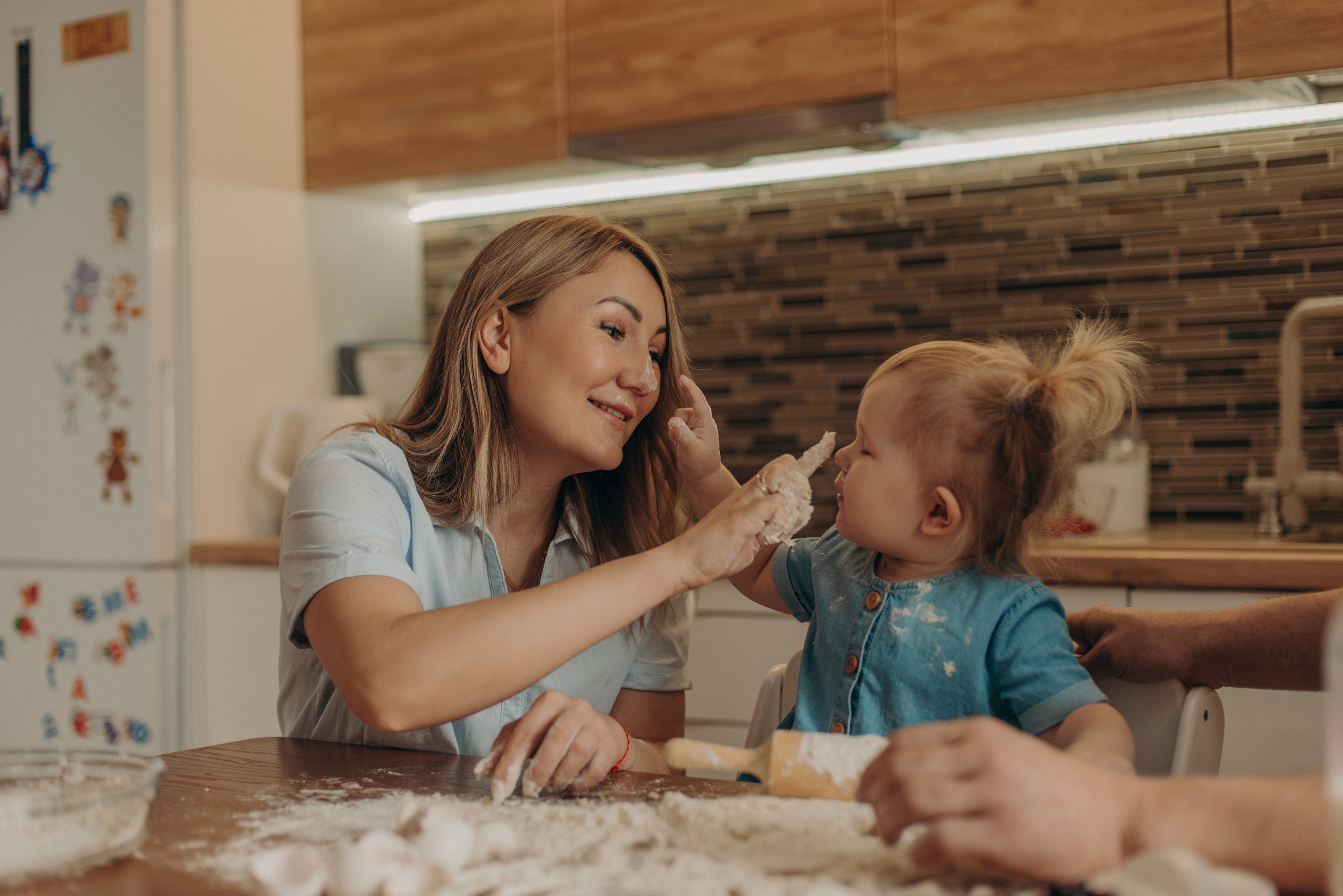 Мы пекли булочки. Семейный фотограф в Петрозаводске Ксения Крупская
