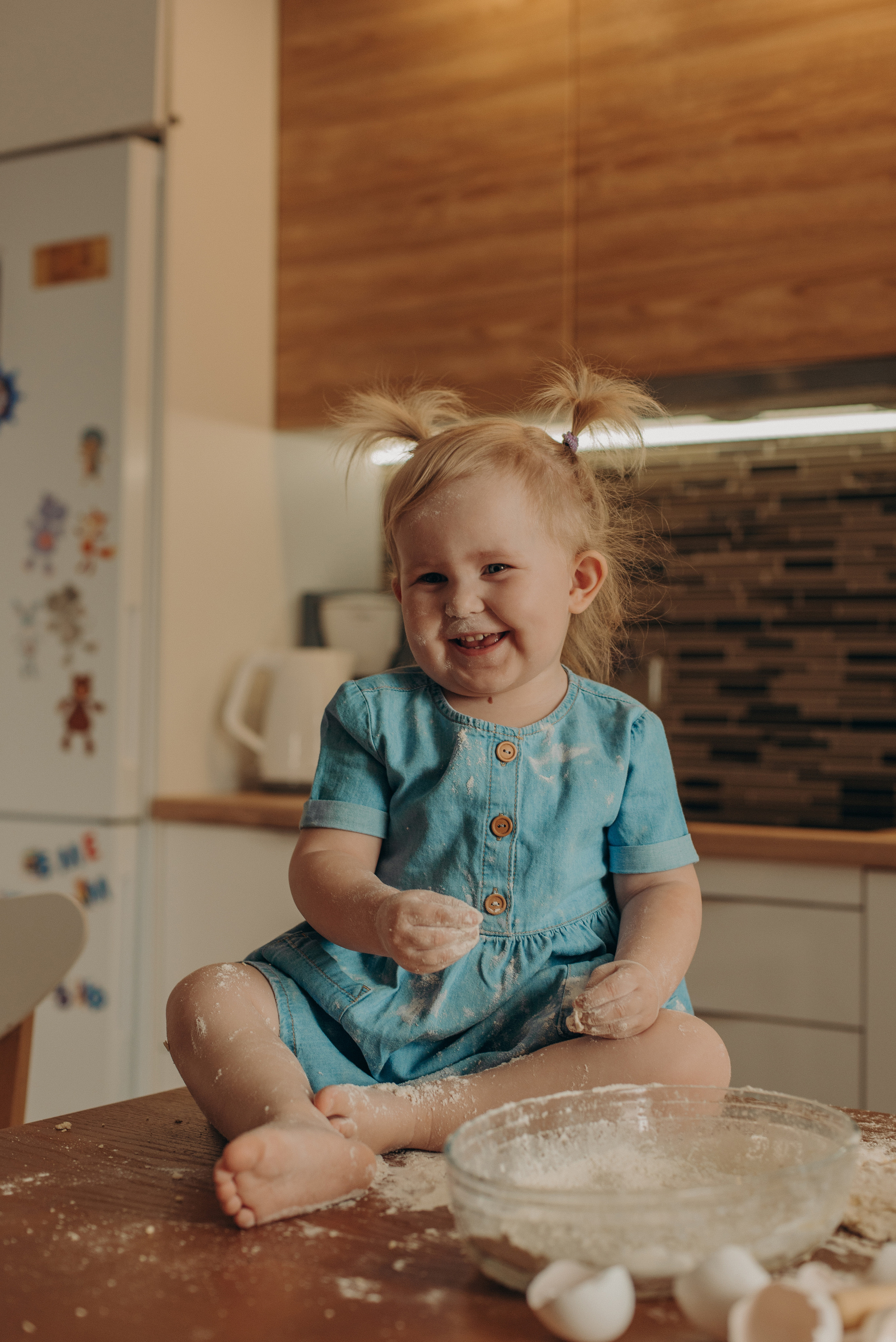 Мы пекли булочки. Семейный фотограф в Петрозаводске Ксения Крупская