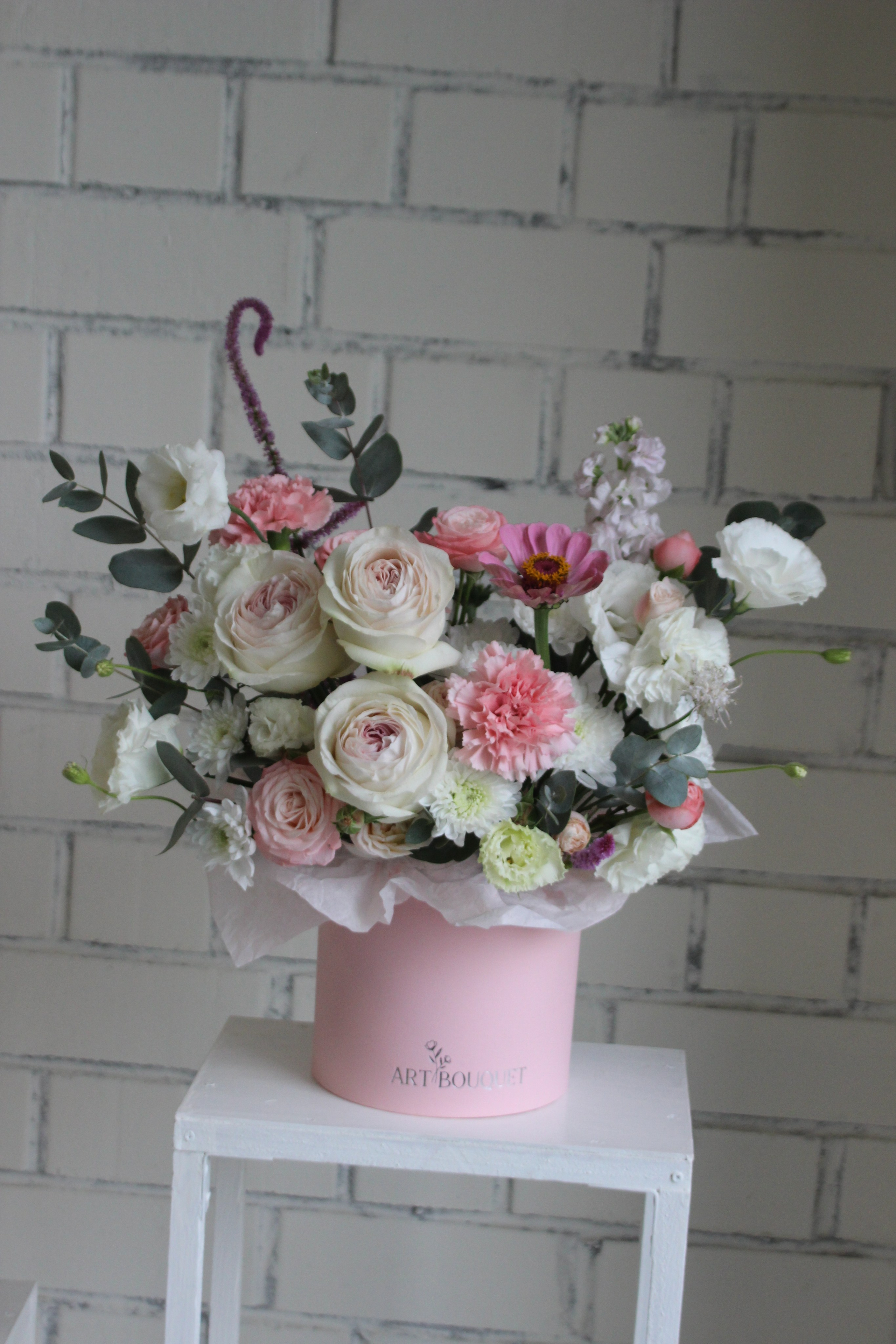 Розовая коллекция. Арт Букет- цветочный дом в Челябинске и Ревде