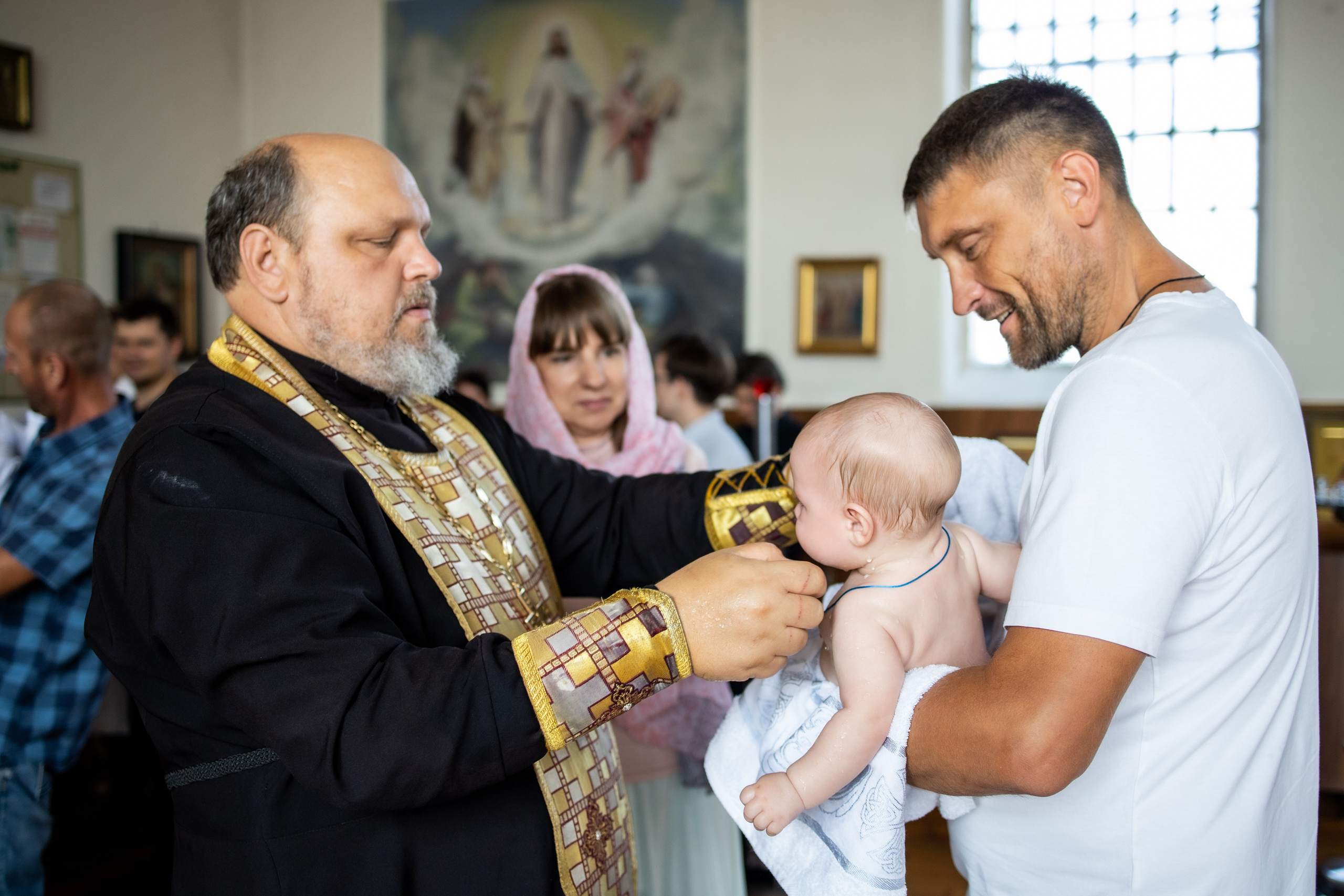 Крещение Вовочки. Фотограф Надежда Лукьянова