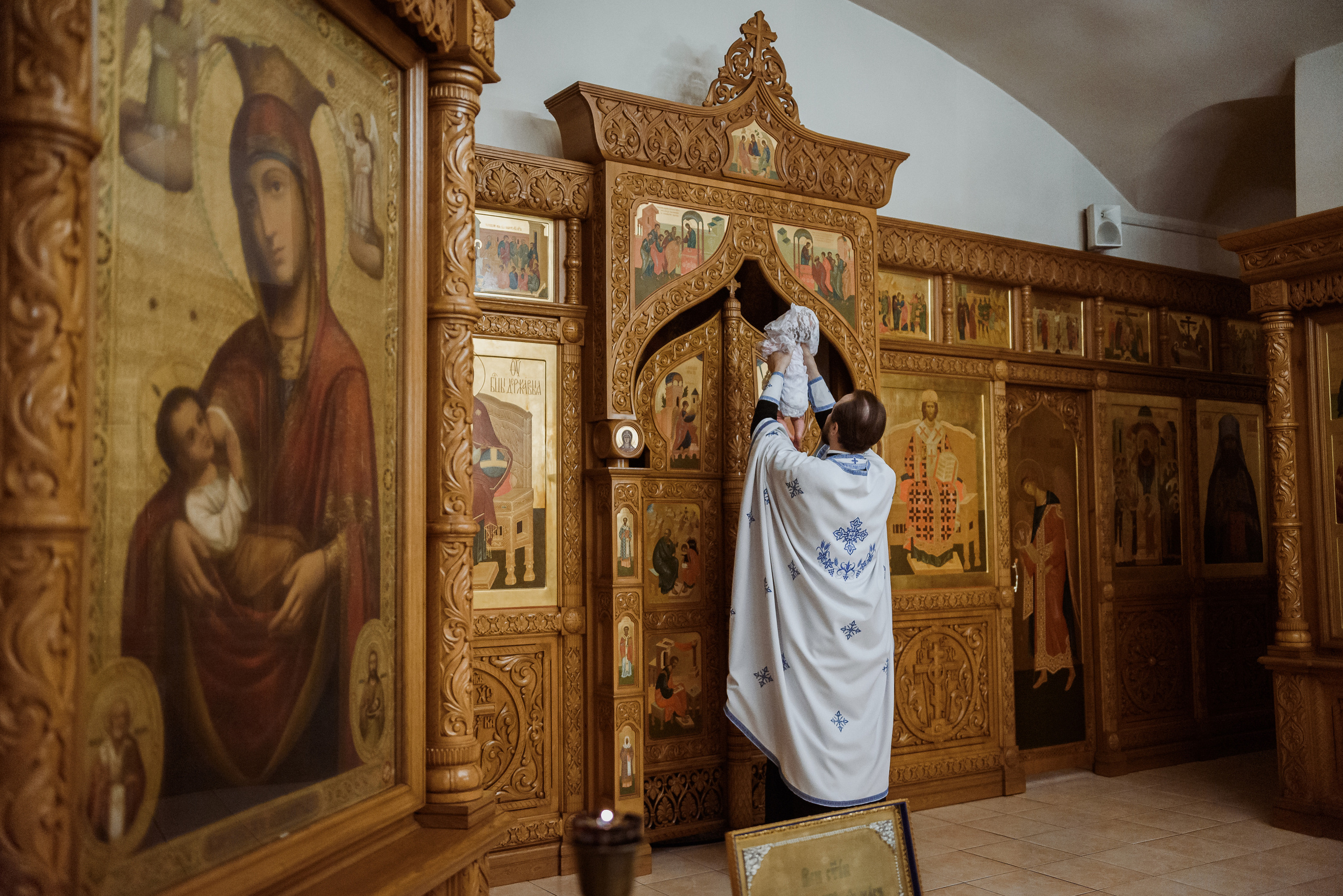 Крещение в Соборе Георгия Победоносца. Семейный фотограф в г.Москве Катя Норм