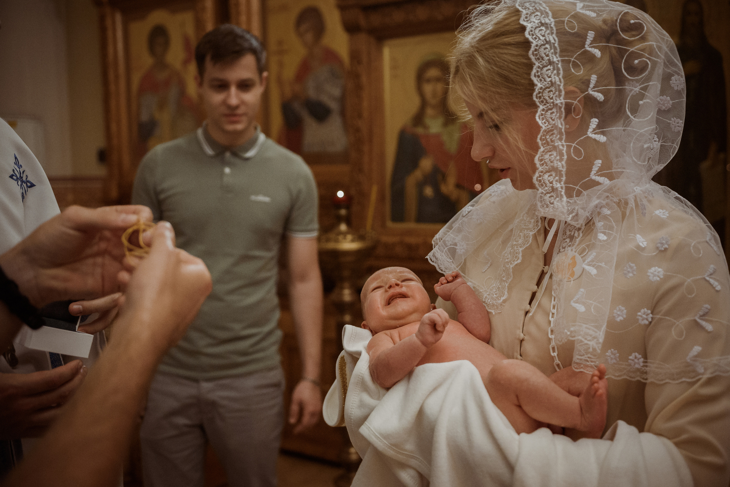 Крещение в Соборе Георгия Победоносца. Семейный фотограф в г.Москве Катя Норм