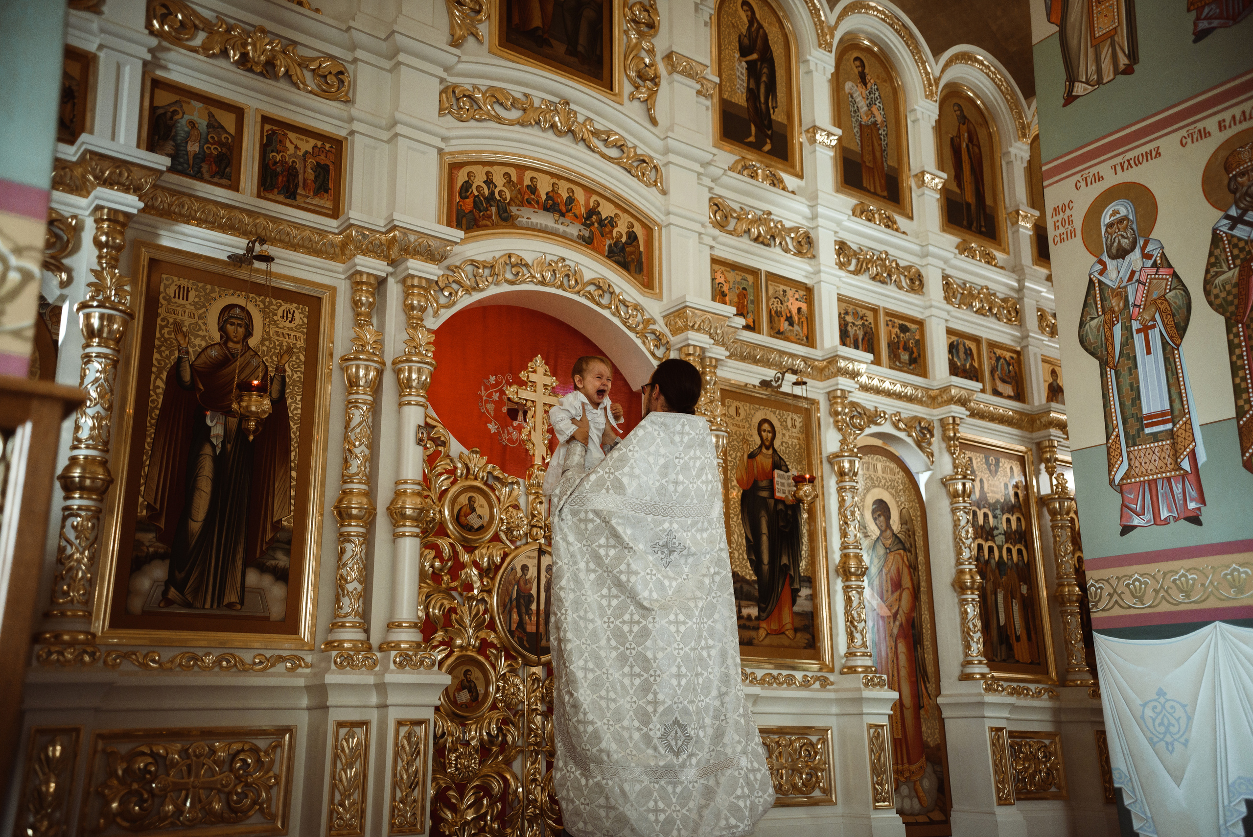Крещение в Церкви Александра Невского. Семейный фотограф в г.Москве Катя Норм