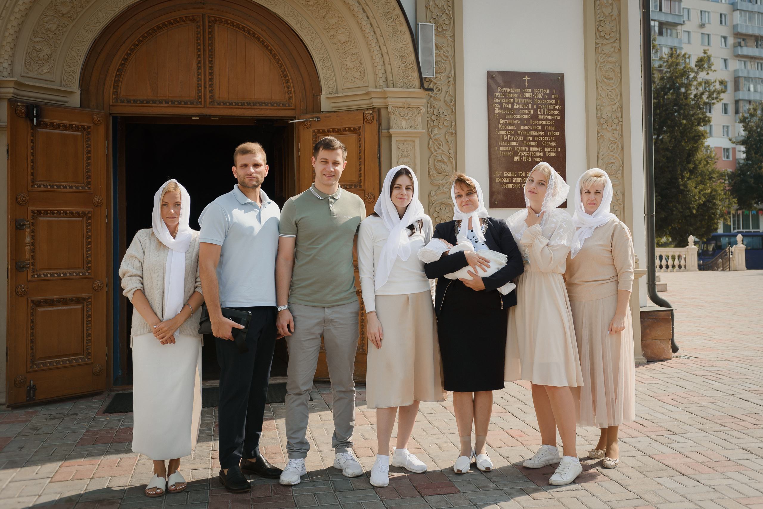 Крещение в Соборе Георгия Победоносца. Семейный фотограф в г.Москве Катя Норм