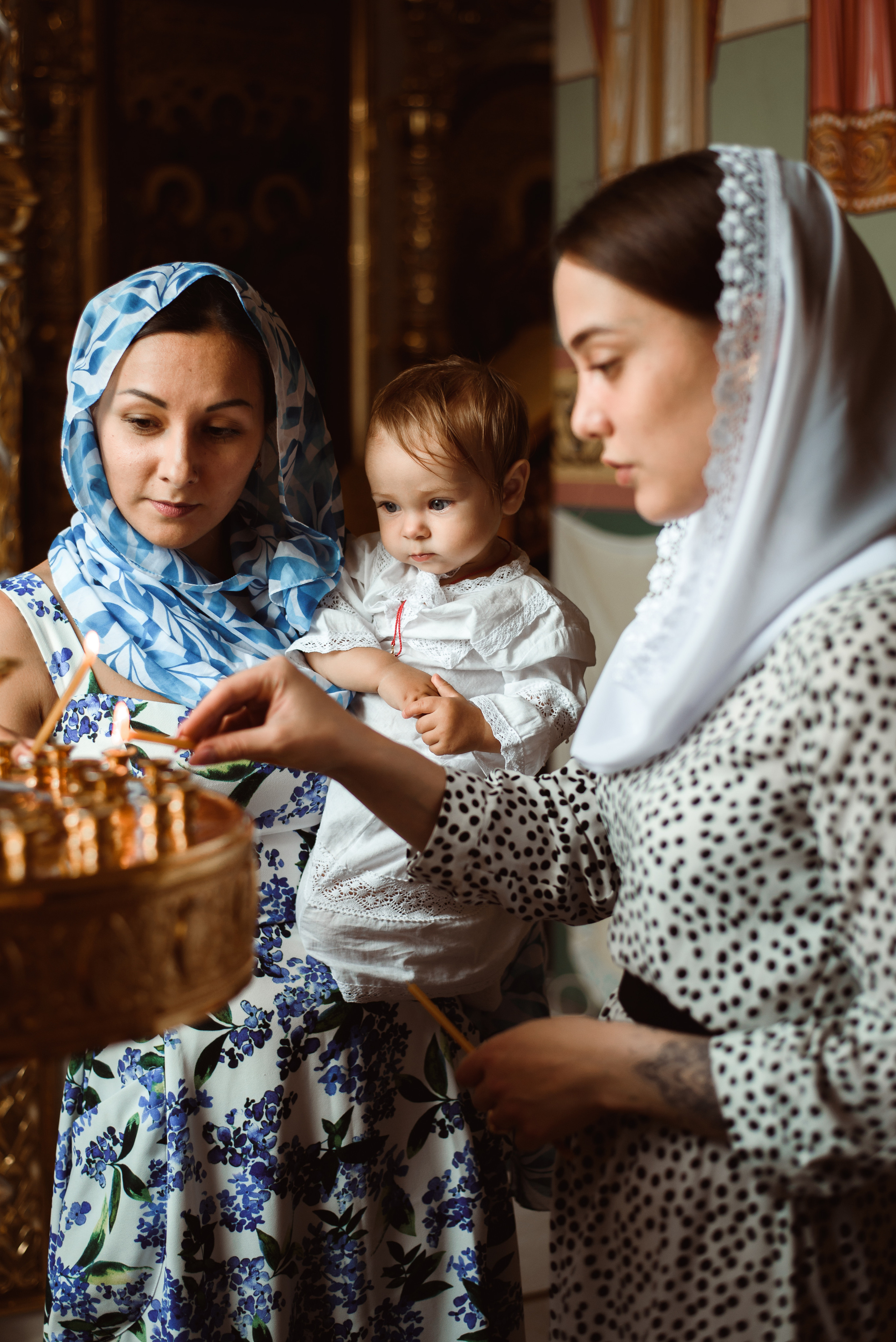 Крещение в Церкви Александра Невского. Семейный фотограф в г.Москве Катя Норм