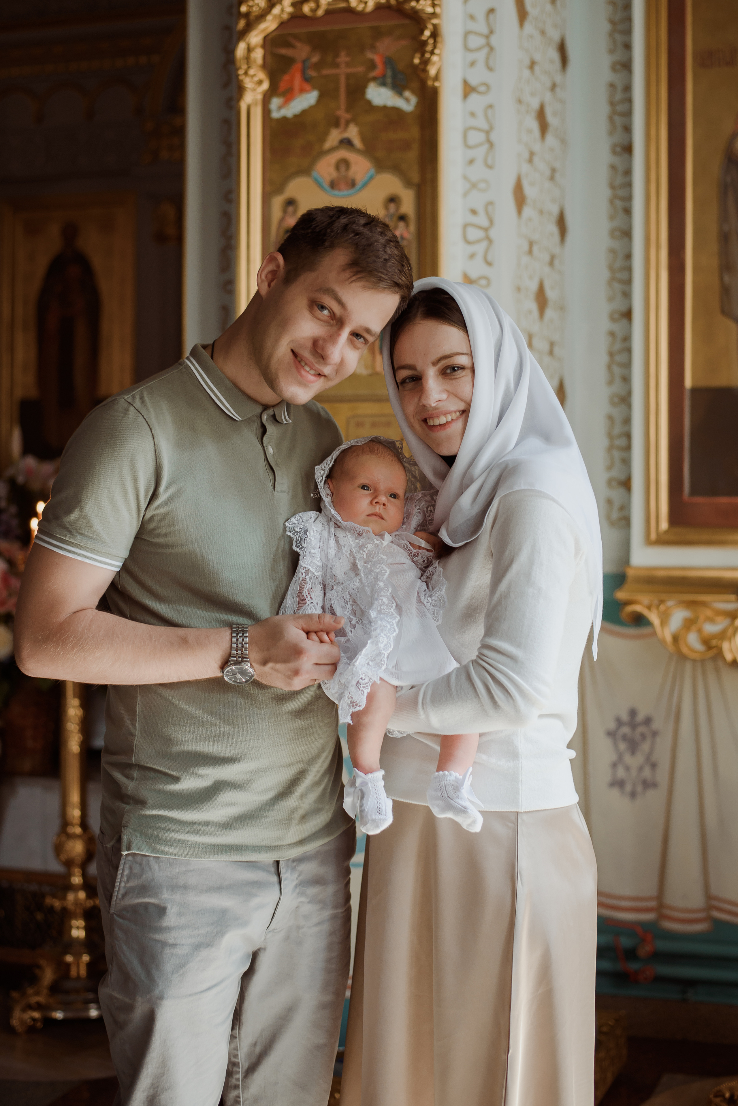 Крещение в Соборе Георгия Победоносца. Семейный фотограф в г.Москве Катя Норм