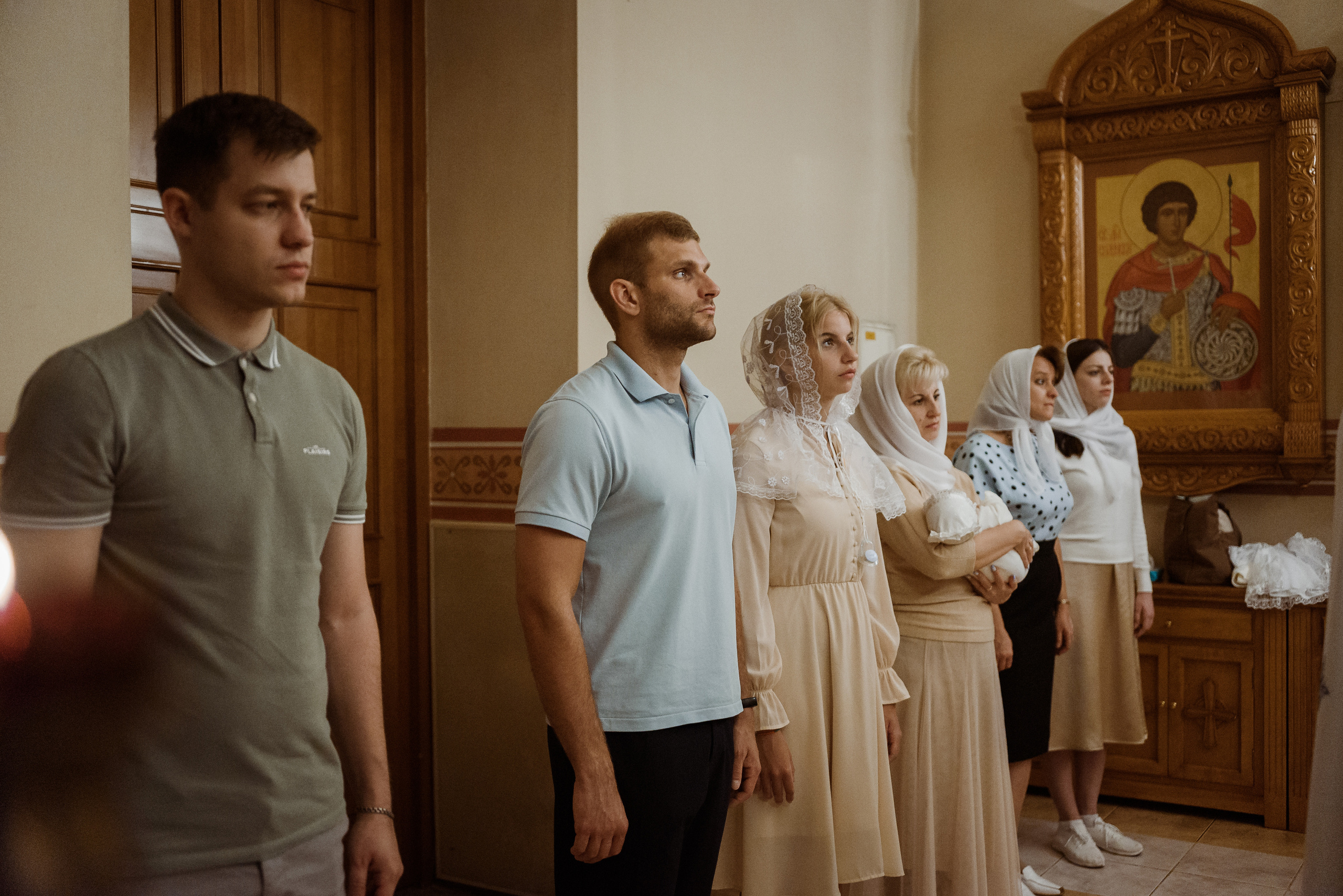 Крещение в Соборе Георгия Победоносца. Семейный фотограф в г.Москве Катя Норм