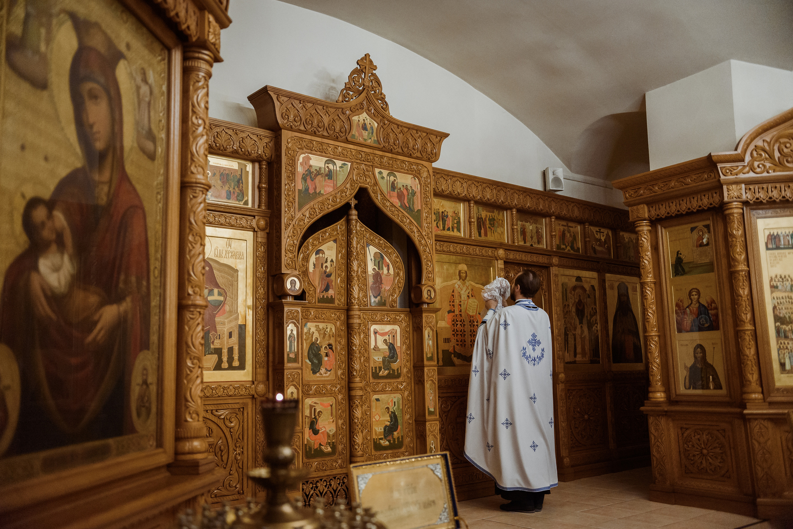 Крещение в Соборе Георгия Победоносца. Семейный фотограф в г.Москве Катя Норм