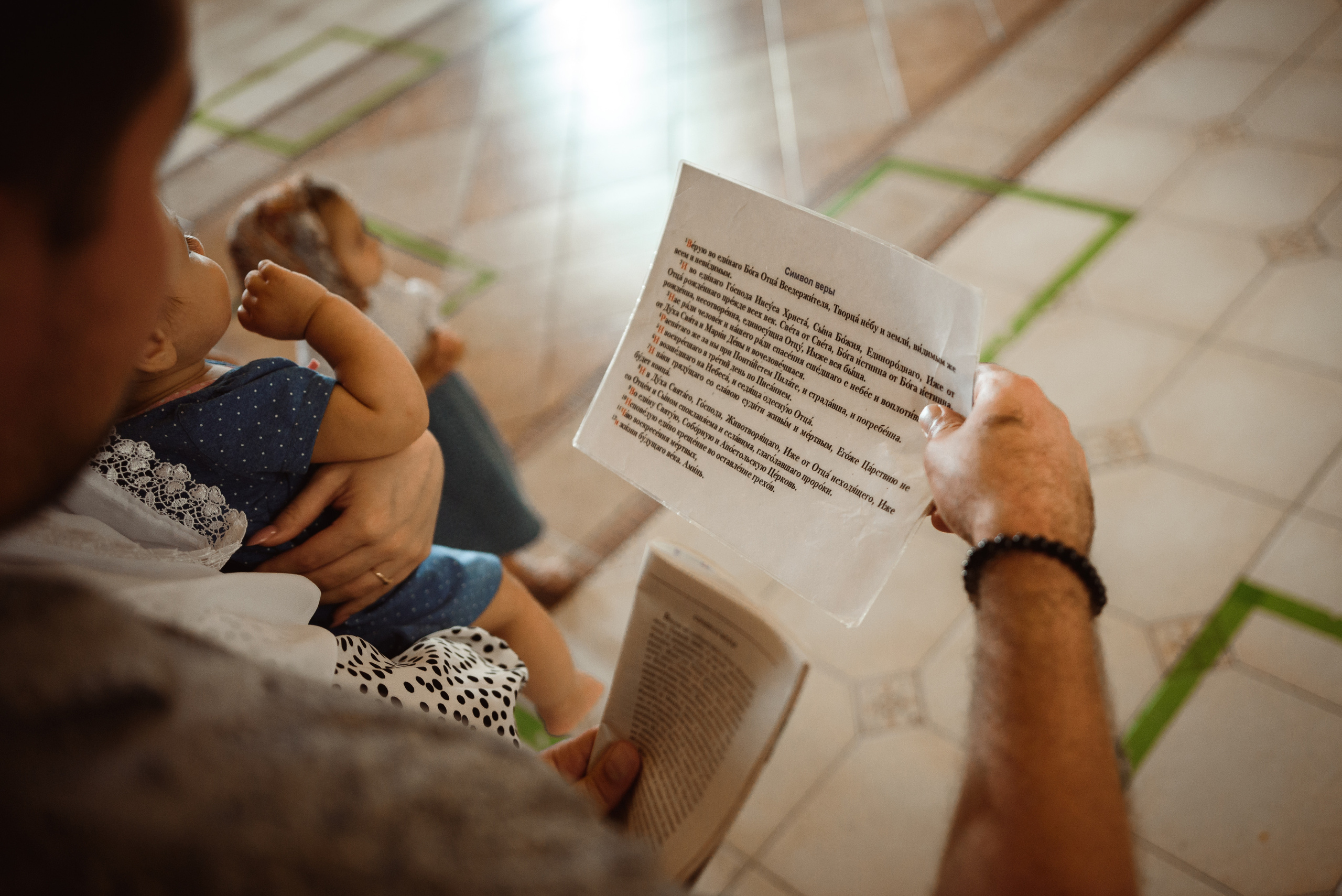 Крещение в Церкви Александра Невского. Семейный фотограф в г.Москве Катя Норм
