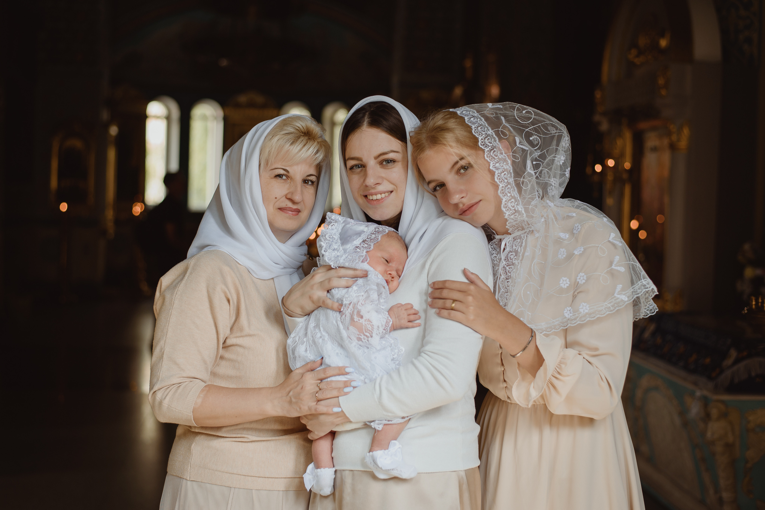 Крещение в Соборе Георгия Победоносца. Семейный фотограф в г.Москве Катя Норм