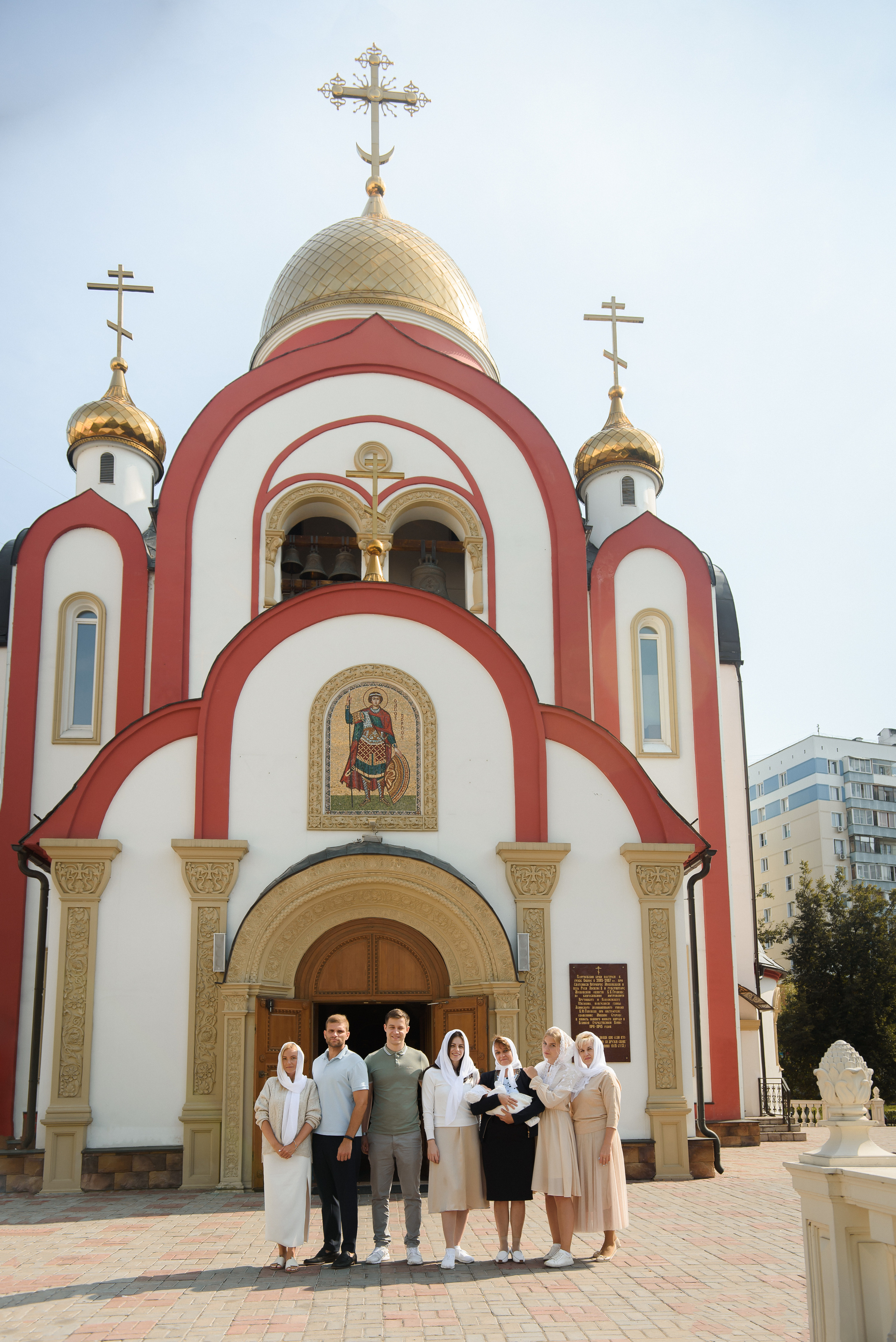 Крещение в Соборе Георгия Победоносца. Семейный фотограф в г.Москве Катя Норм