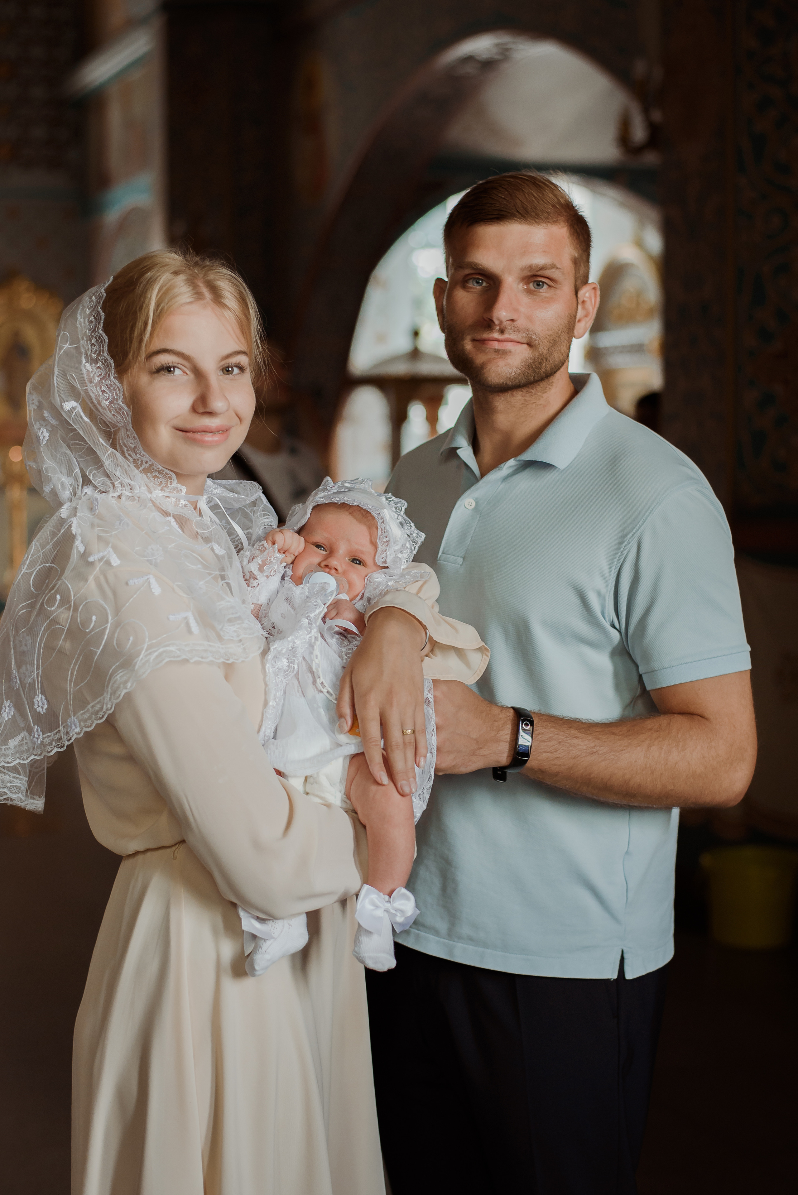 Крещение в Соборе Георгия Победоносца. Семейный фотограф в г.Москве Катя Норм