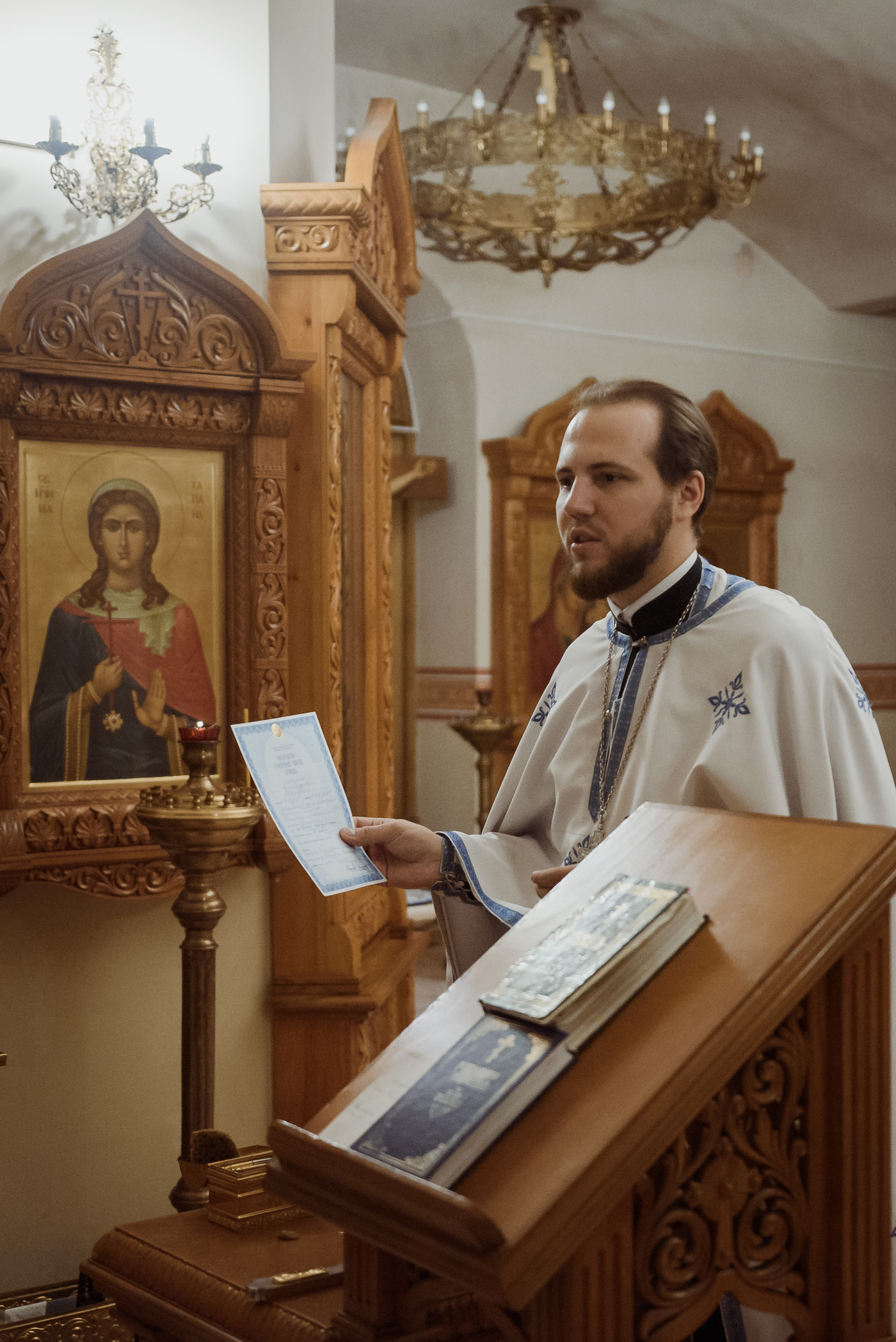 Крещение в Соборе Георгия Победоносца. Семейный фотограф в г.Москве Катя Норм