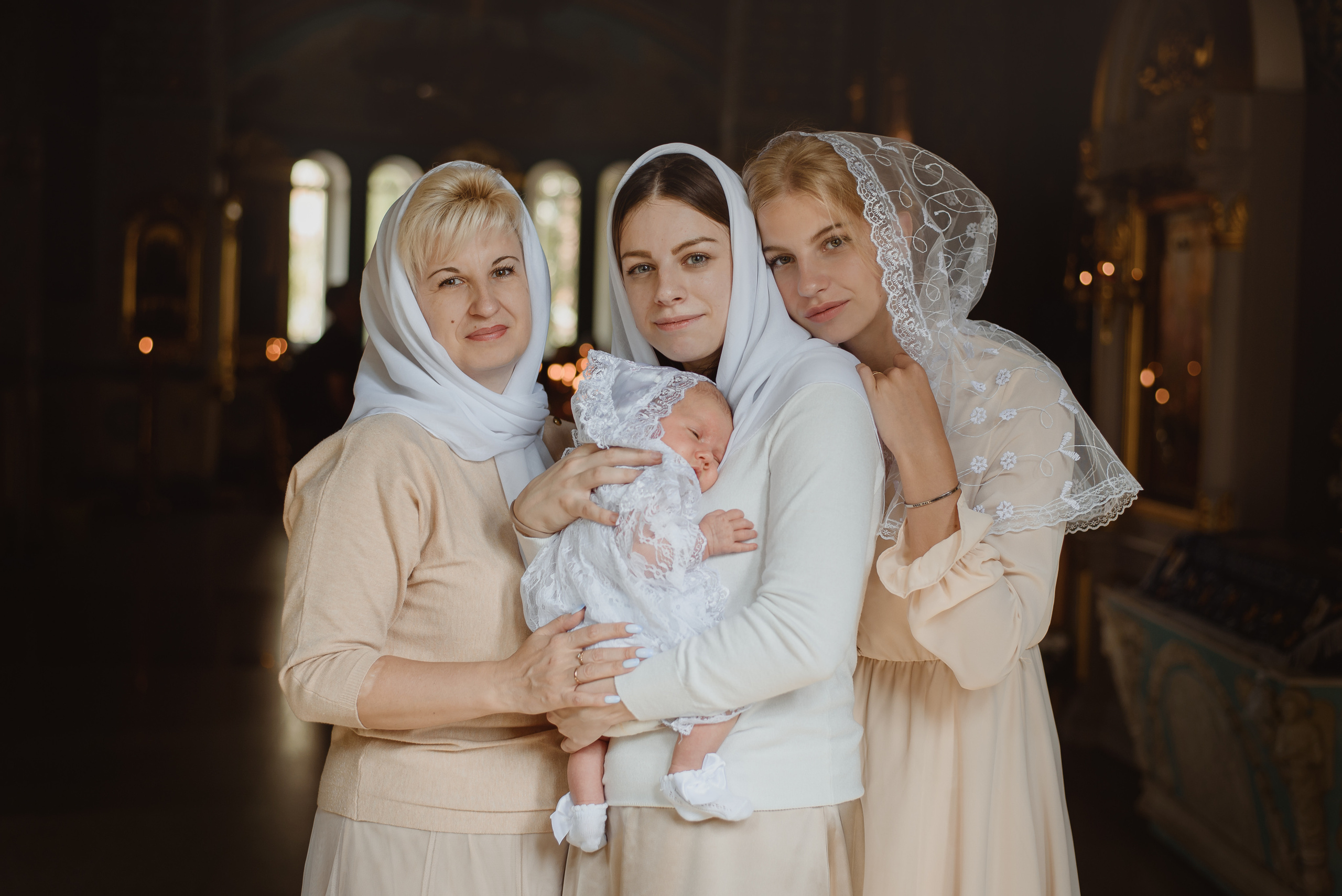 Крещение в Соборе Георгия Победоносца. Семейный фотограф в г.Москве Катя Норм