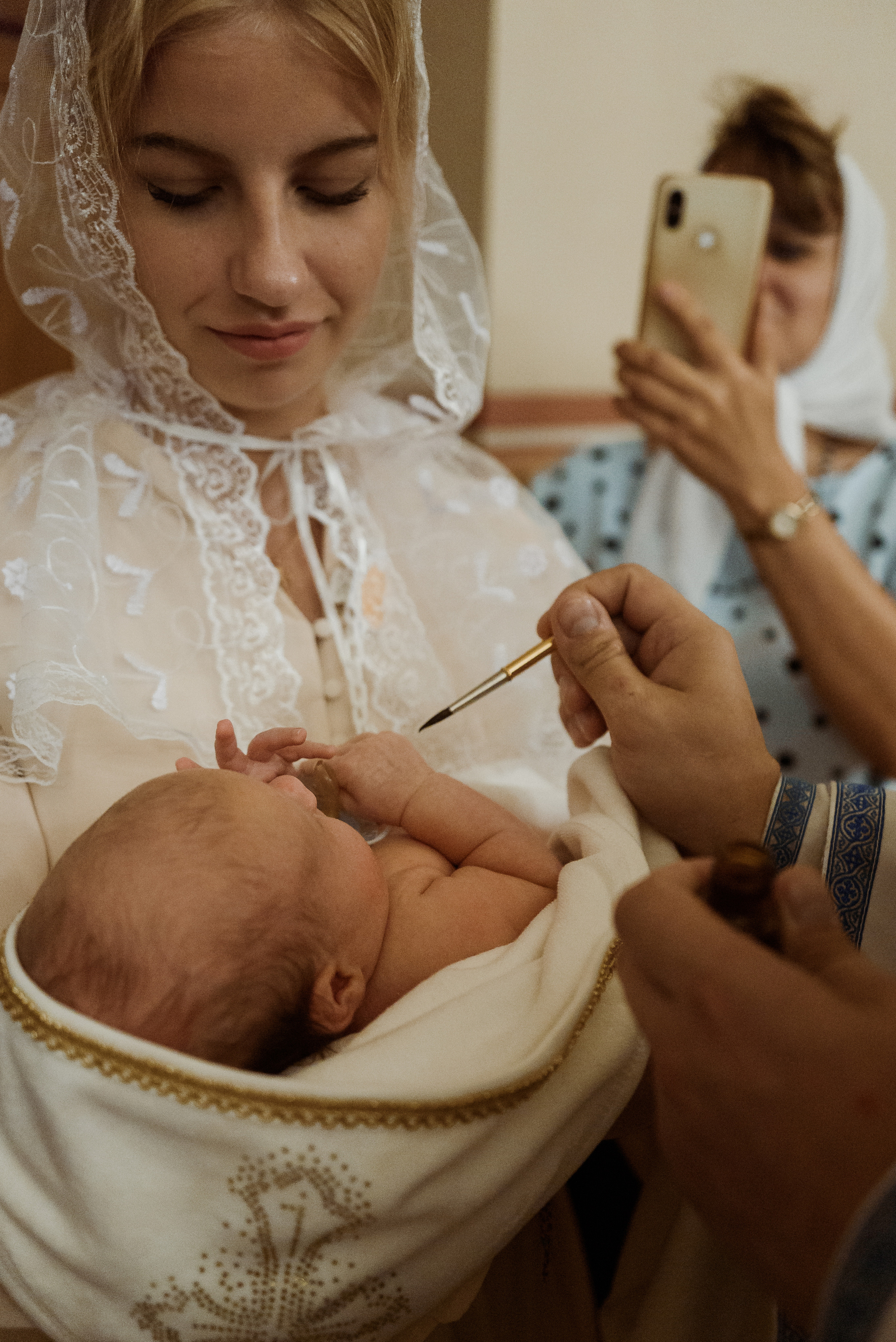 Крещение в Соборе Георгия Победоносца. Семейный фотограф в г.Москве Катя Норм