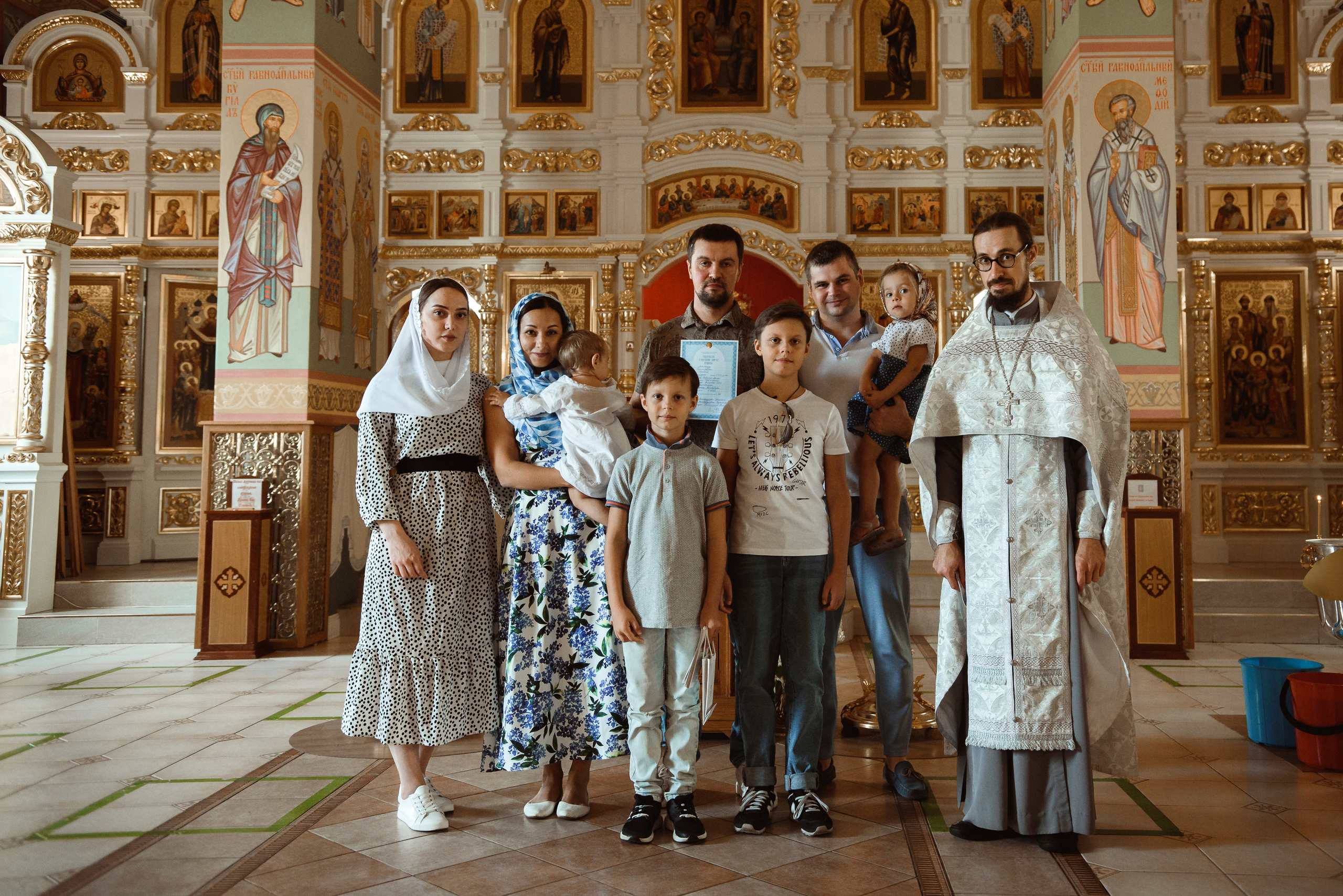 Крещение в Церкви Александра Невского. Семейный фотограф в г.Москве Катя Норм