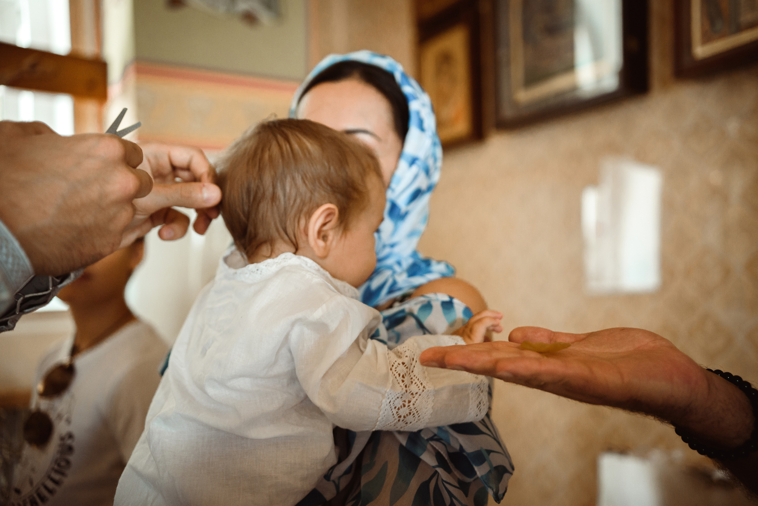 Крещение в Церкви Александра Невского. Семейный фотограф в г.Москве Катя Норм