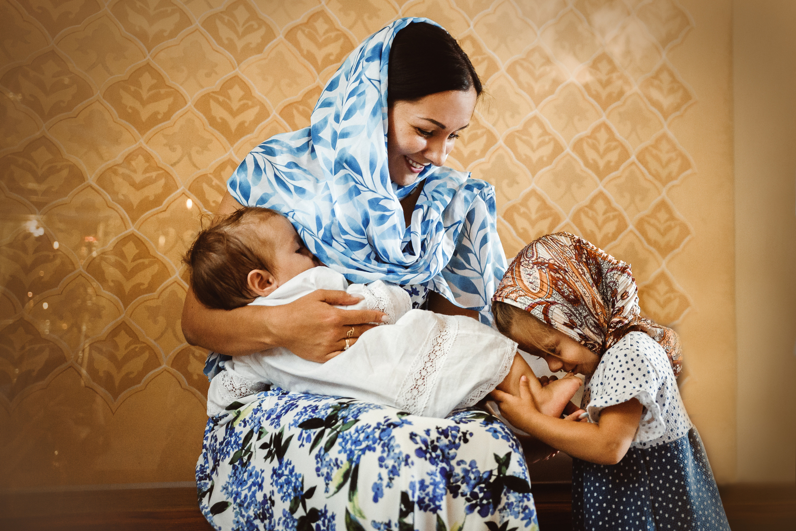Крещение в Церкви Александра Невского. Семейный фотограф в г.Москве Катя Норм
