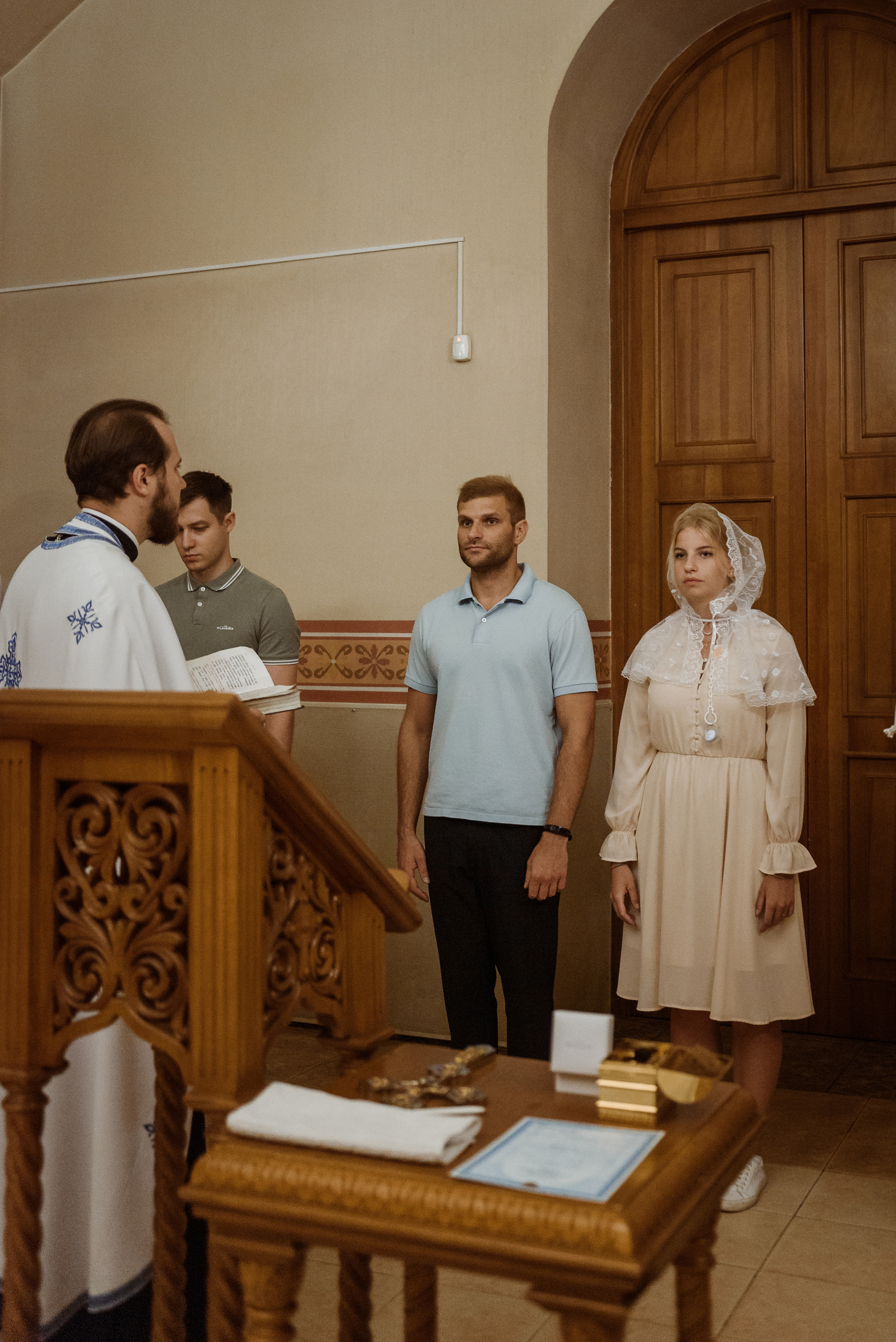 Крещение в Соборе Георгия Победоносца. Семейный фотограф в г.Москве Катя Норм