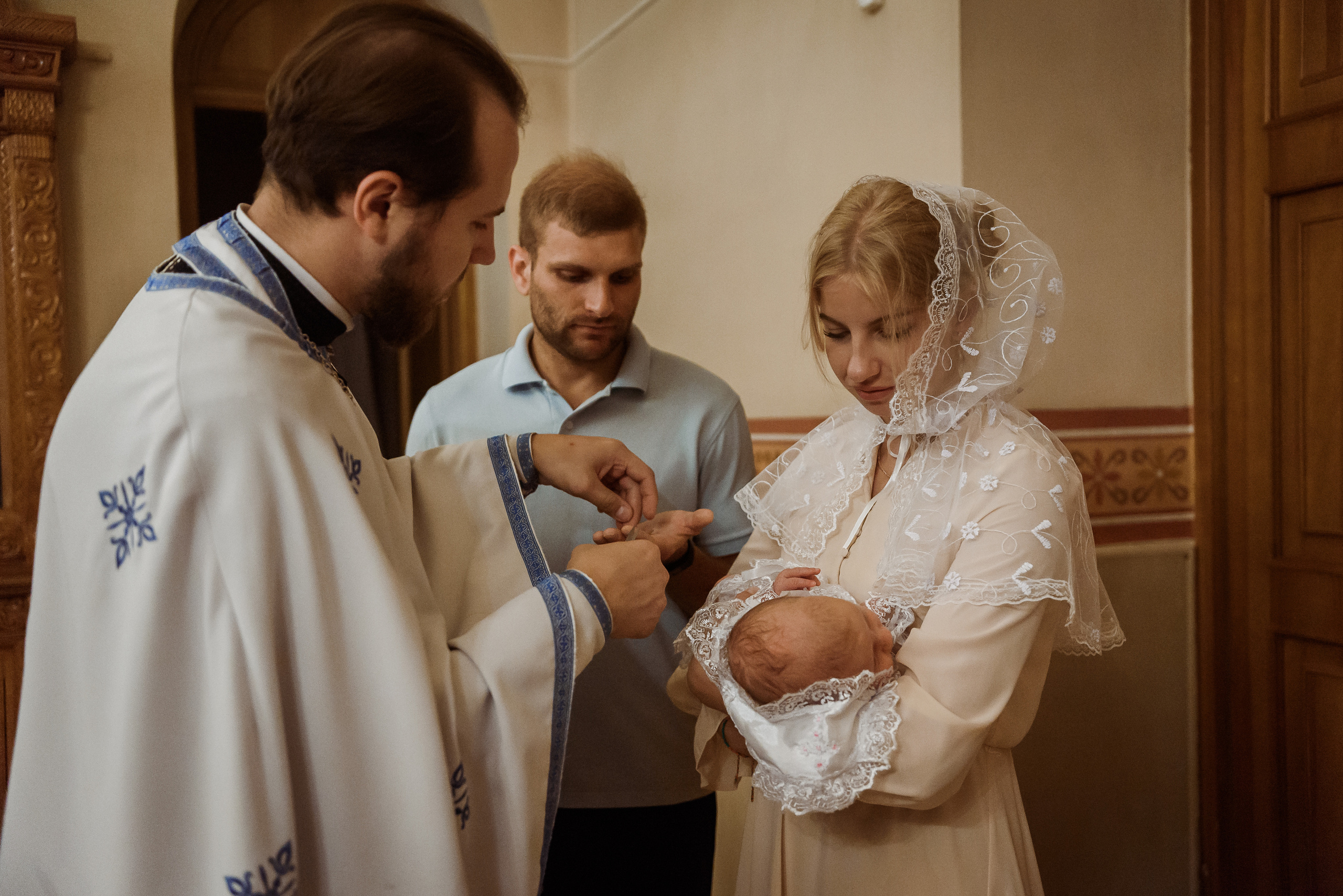 Крещение в Соборе Георгия Победоносца. Семейный фотограф в г.Москве Катя Норм