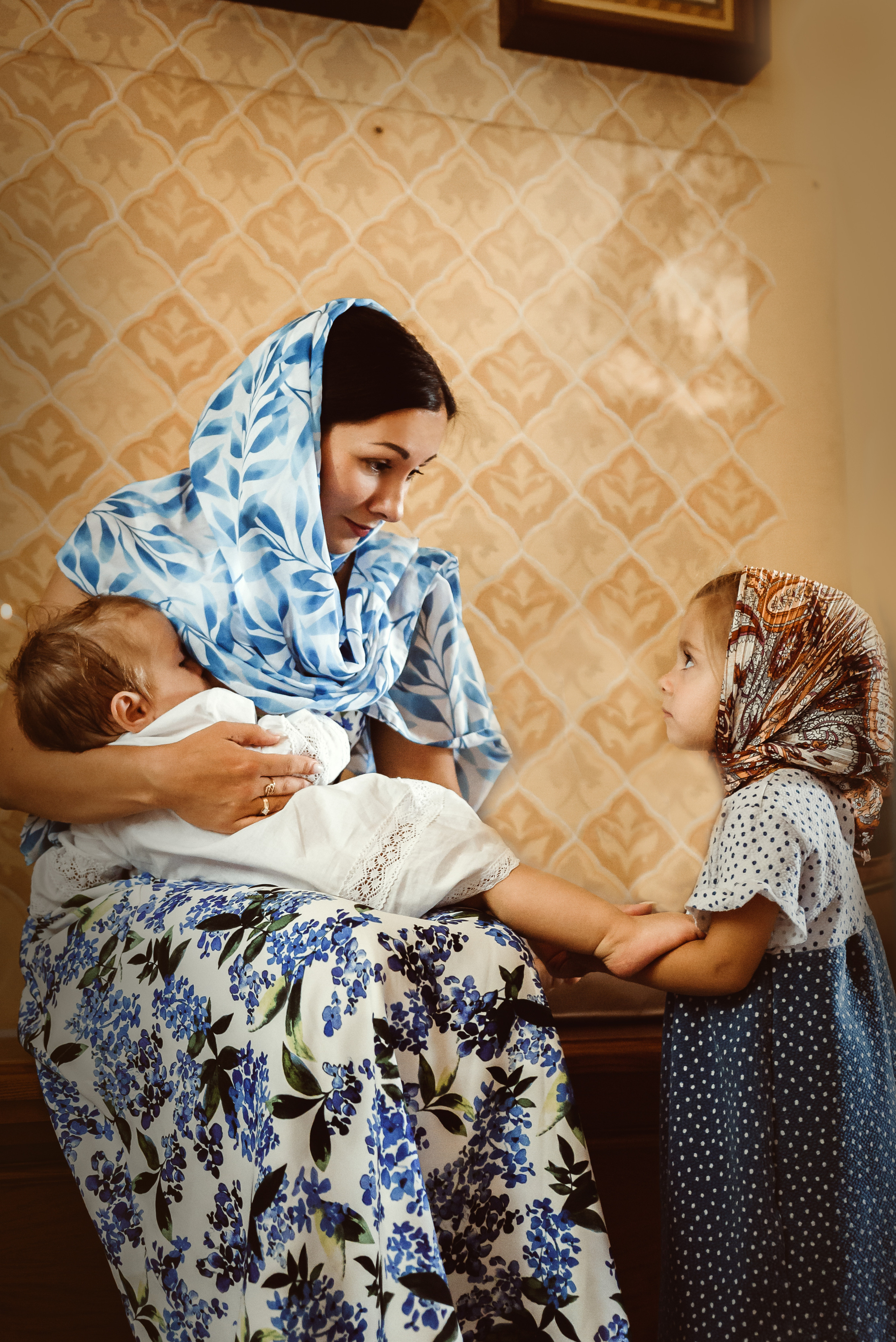 Крещение в Церкви Александра Невского. Семейный фотограф в г.Москве Катя Норм