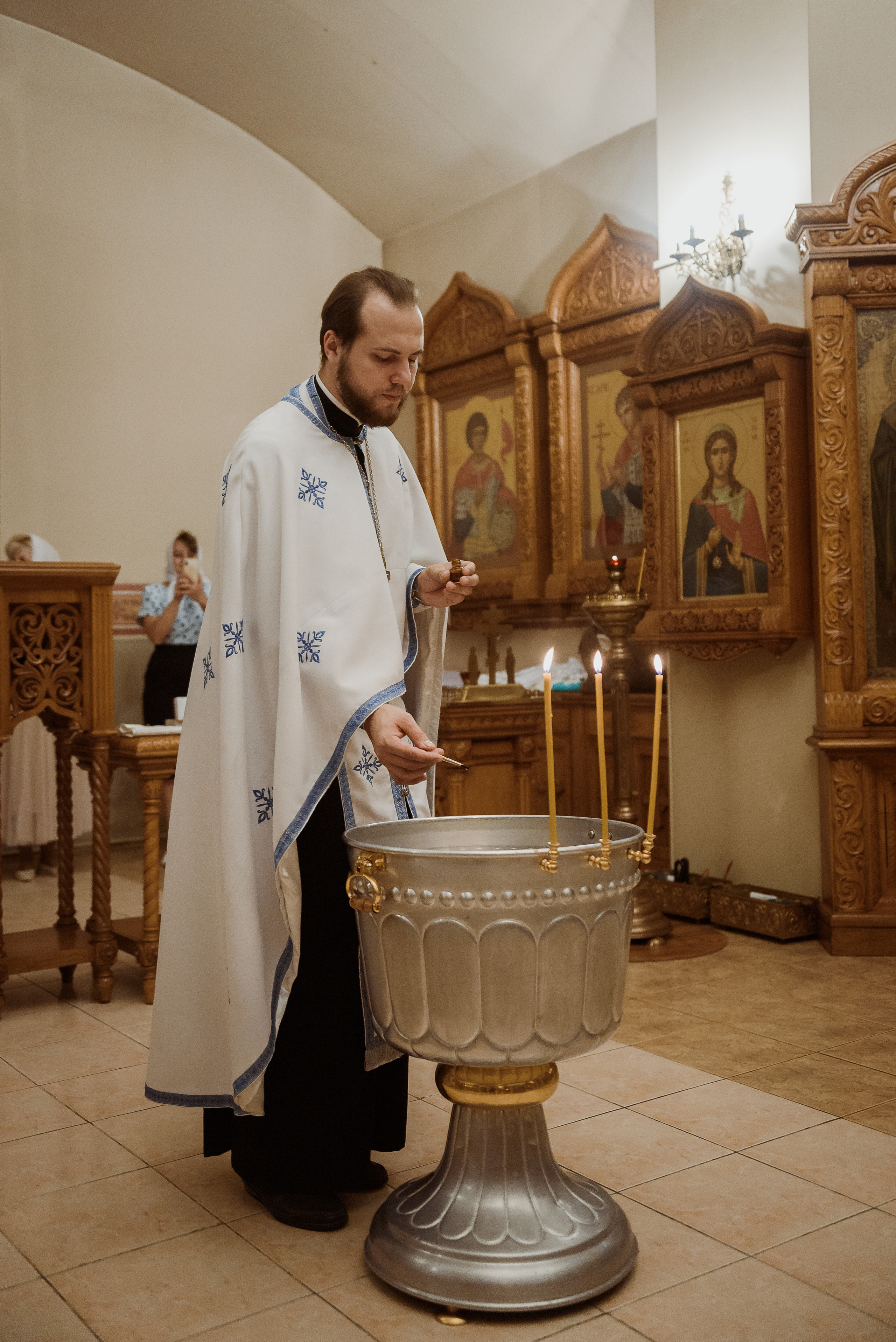 Крещение в Соборе Георгия Победоносца. Семейный фотограф в г.Москве Катя Норм