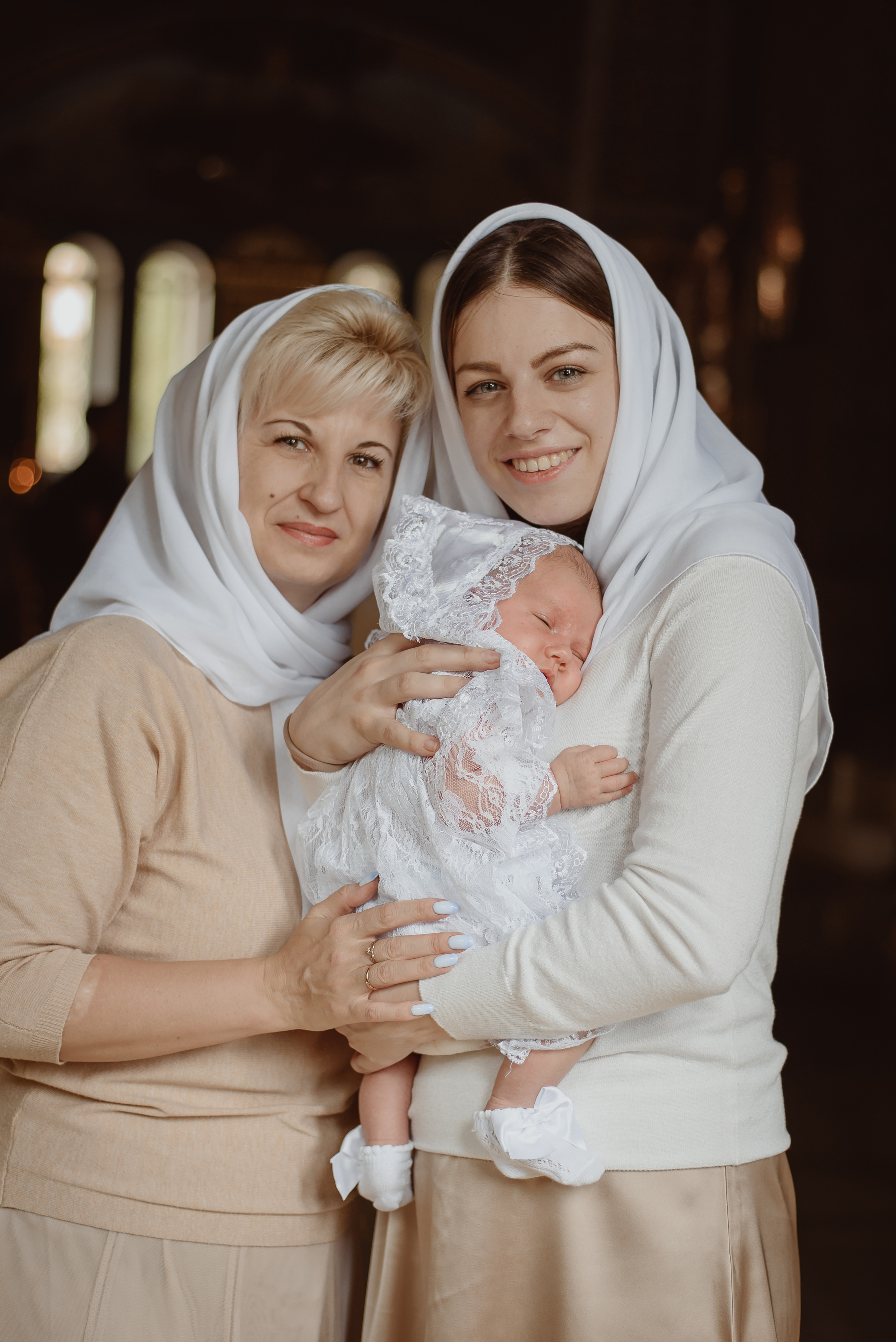 Крещение в Соборе Георгия Победоносца. Семейный фотограф в г.Москве Катя Норм