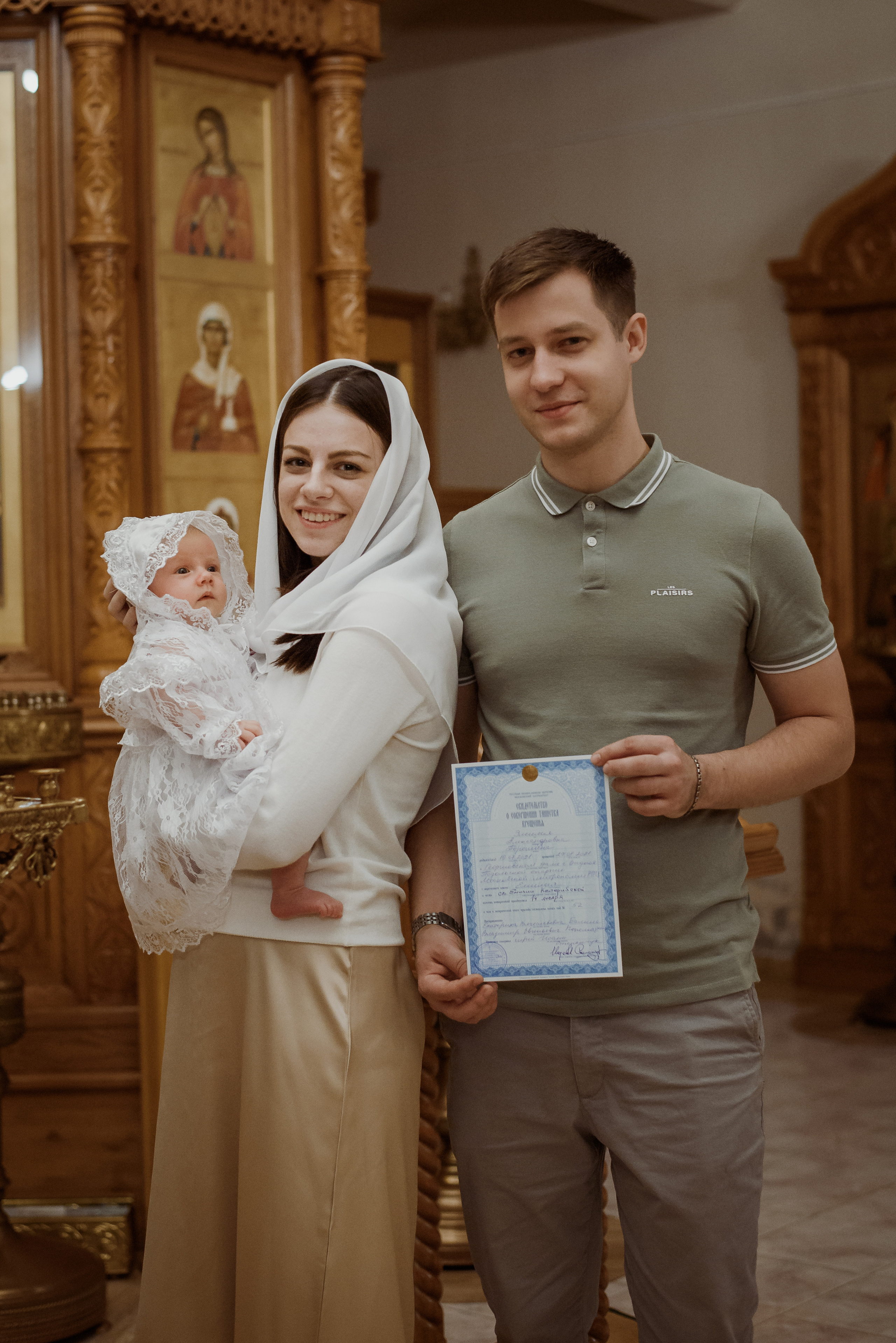 Крещение в Соборе Георгия Победоносца. Семейный фотограф в г.Москве Катя Норм