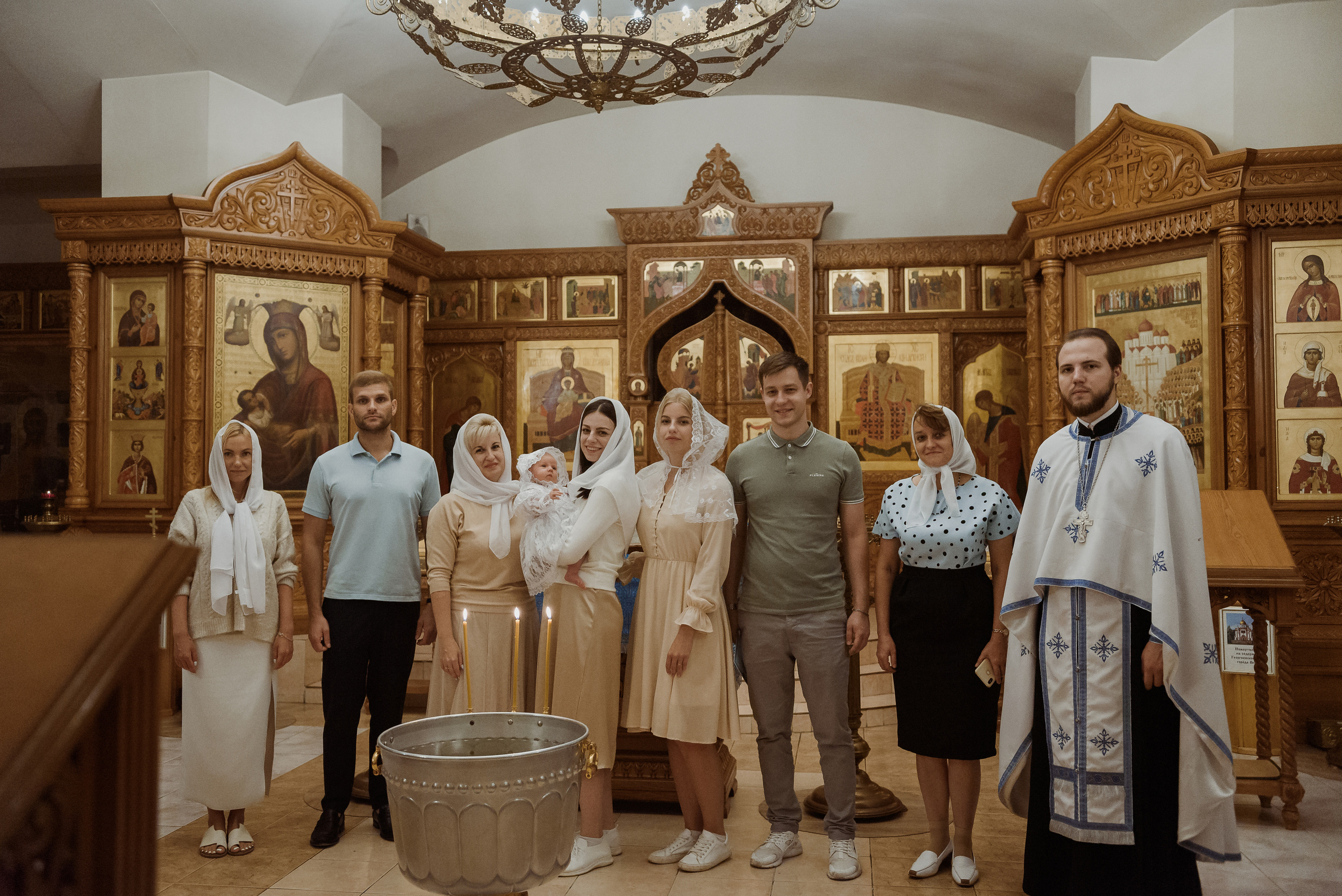 Крещение в Соборе Георгия Победоносца. Семейный фотограф в г.Москве Катя Норм