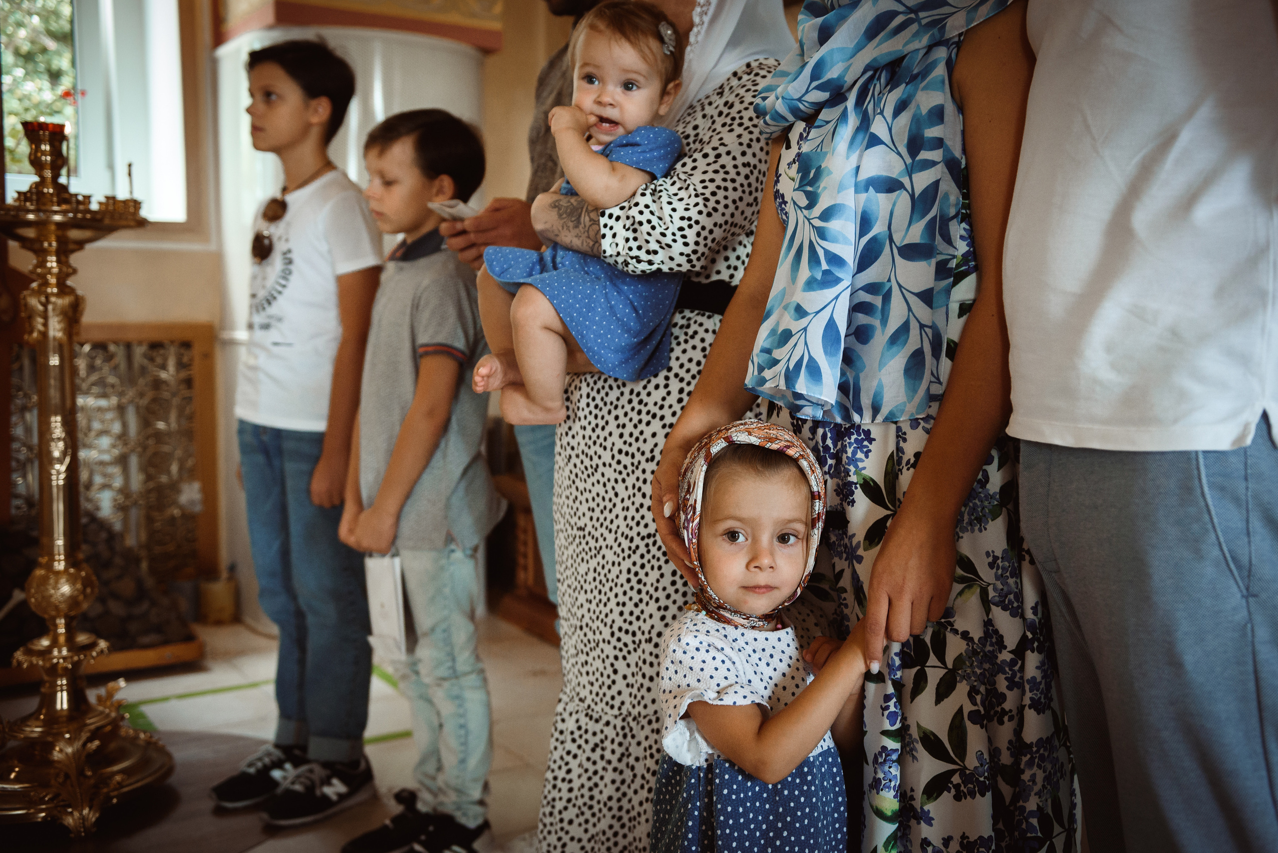 Крещение в Церкви Александра Невского. Семейный фотограф в г.Москве Катя Норм