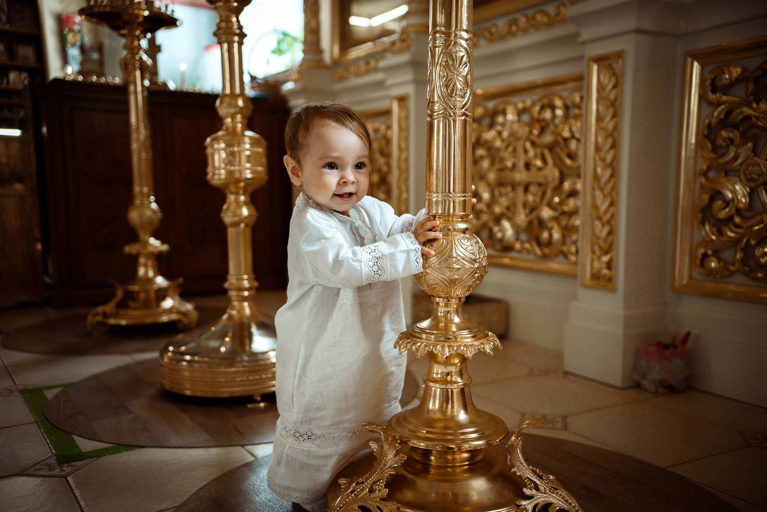Крещение в Церкви Александра Невского. Семейный фотограф в г.Москве Катя Норм