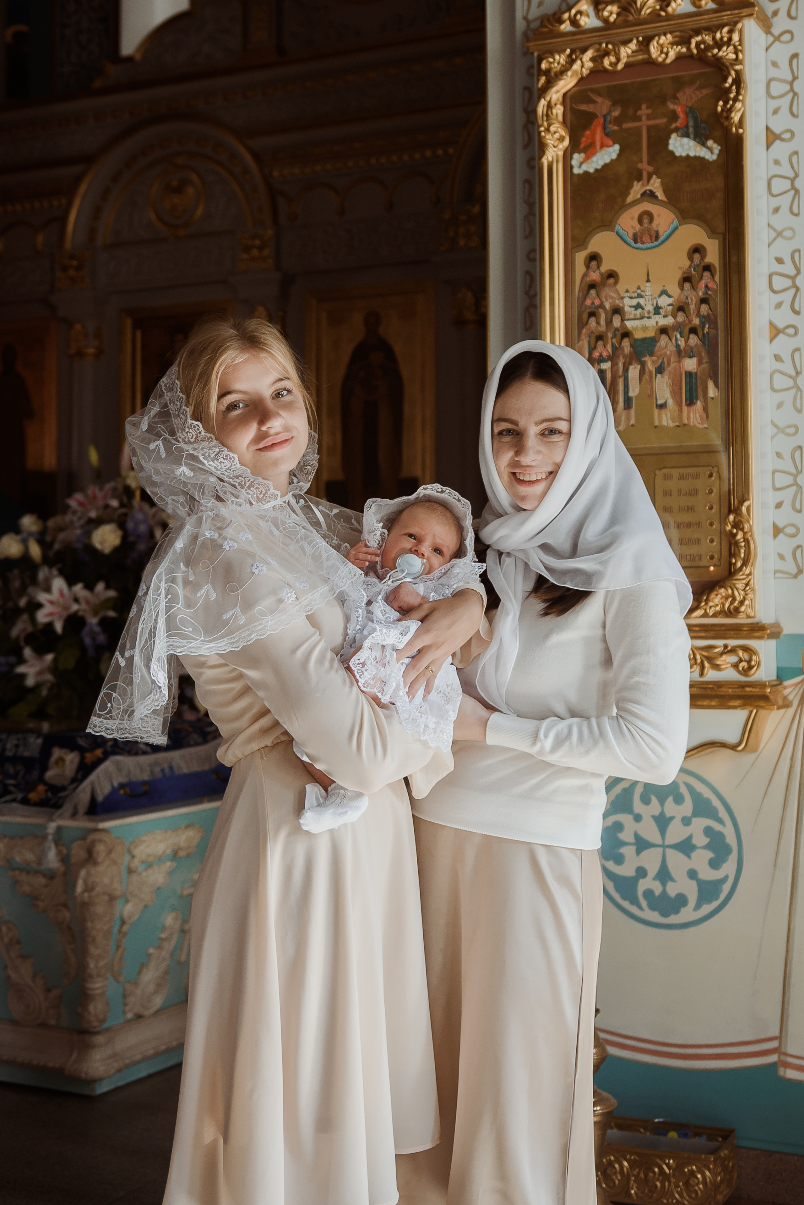 Крещение в Соборе Георгия Победоносца. Семейный фотограф в г.Москве Катя Норм