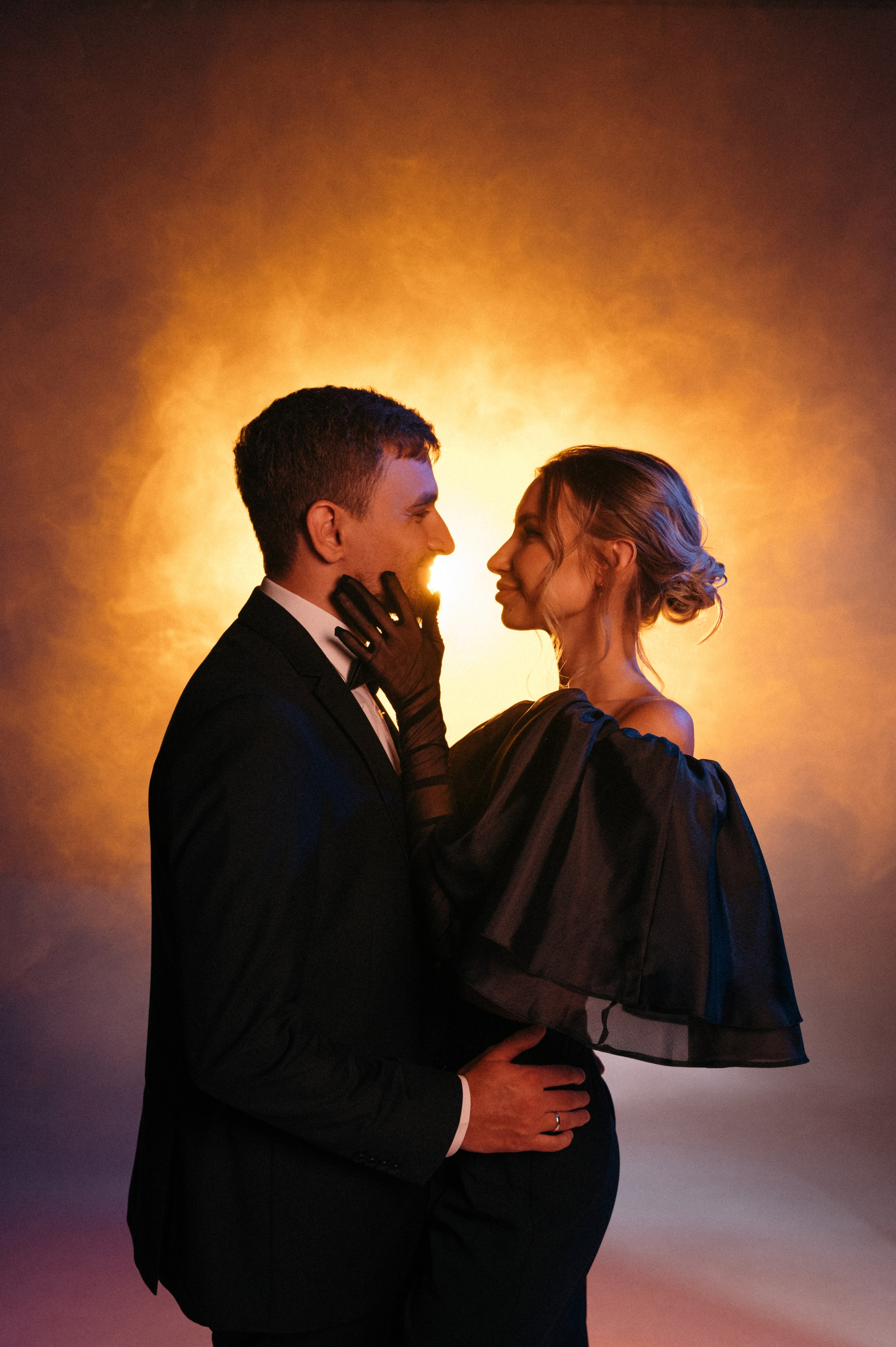 Снег. Свечи. Романтика. Свадебный фотограф Константинова Елена