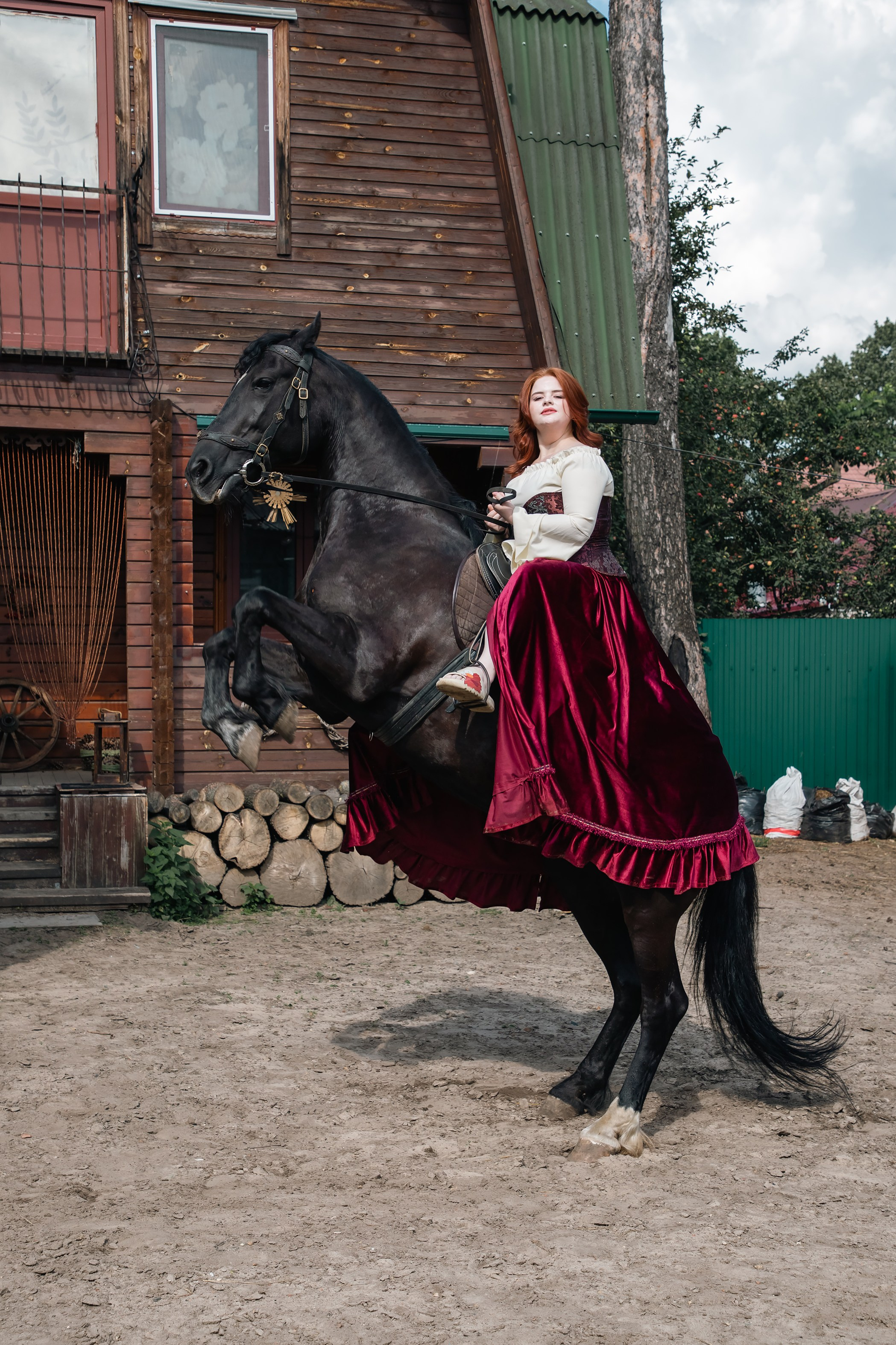 Фотосессия с лошадкой Пенкой